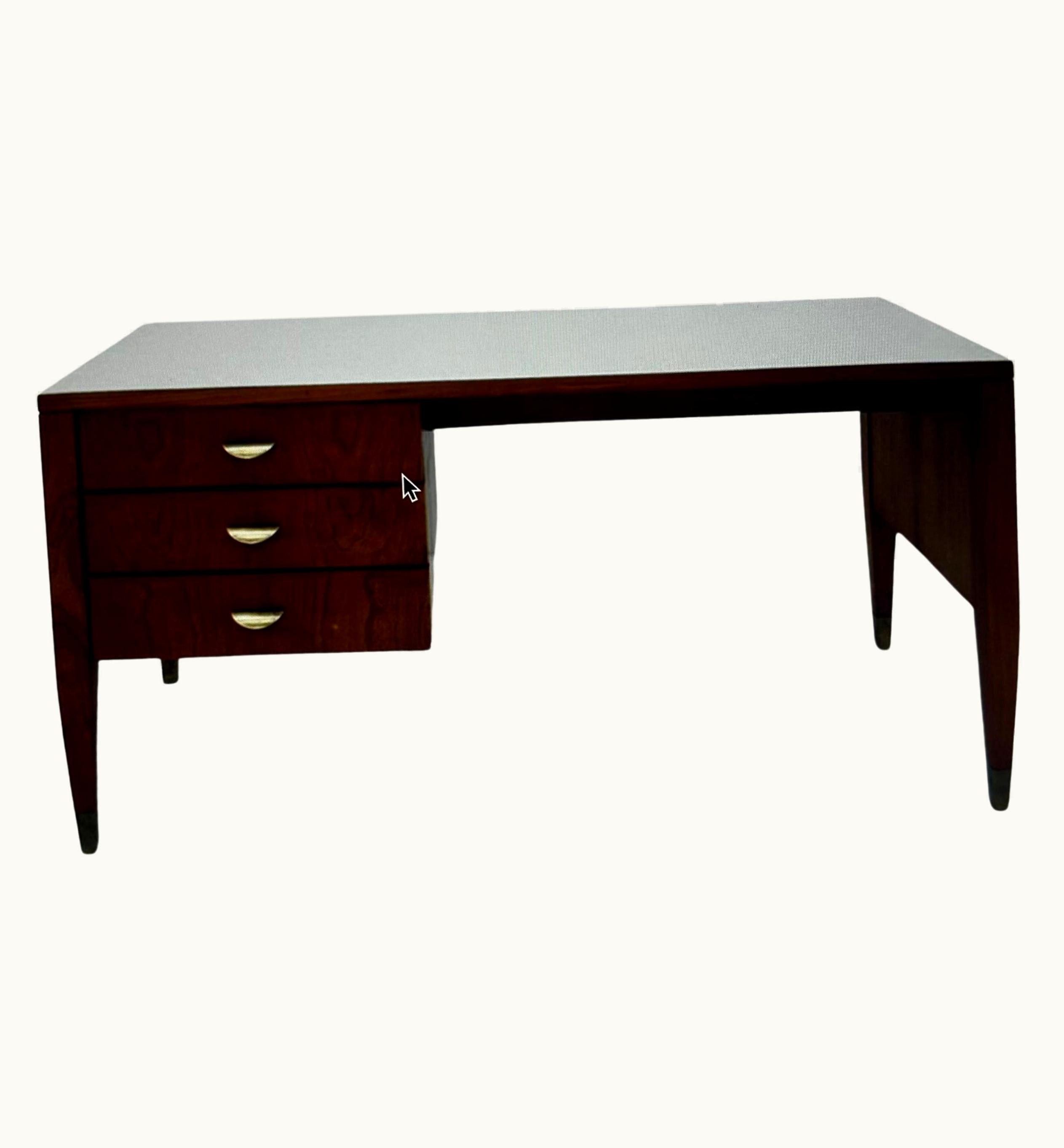 Gio Ponti Gio Ponti Mid Century Italian Desk By Gio Ponti Italy, 1957