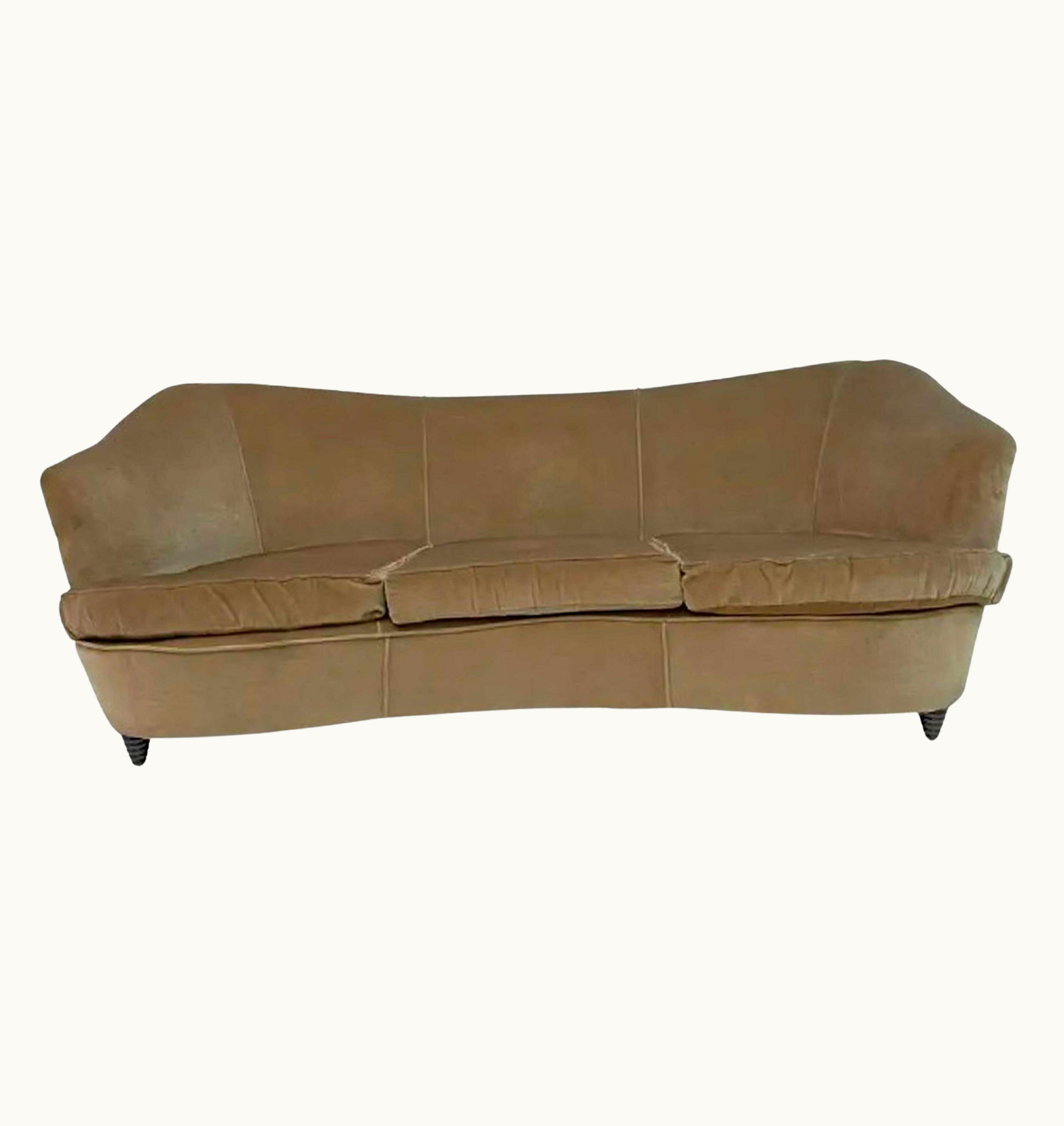 Gio Ponti Gio Ponti Mid-Century Modern Italian Sofa For Casa E Giardino, 1938