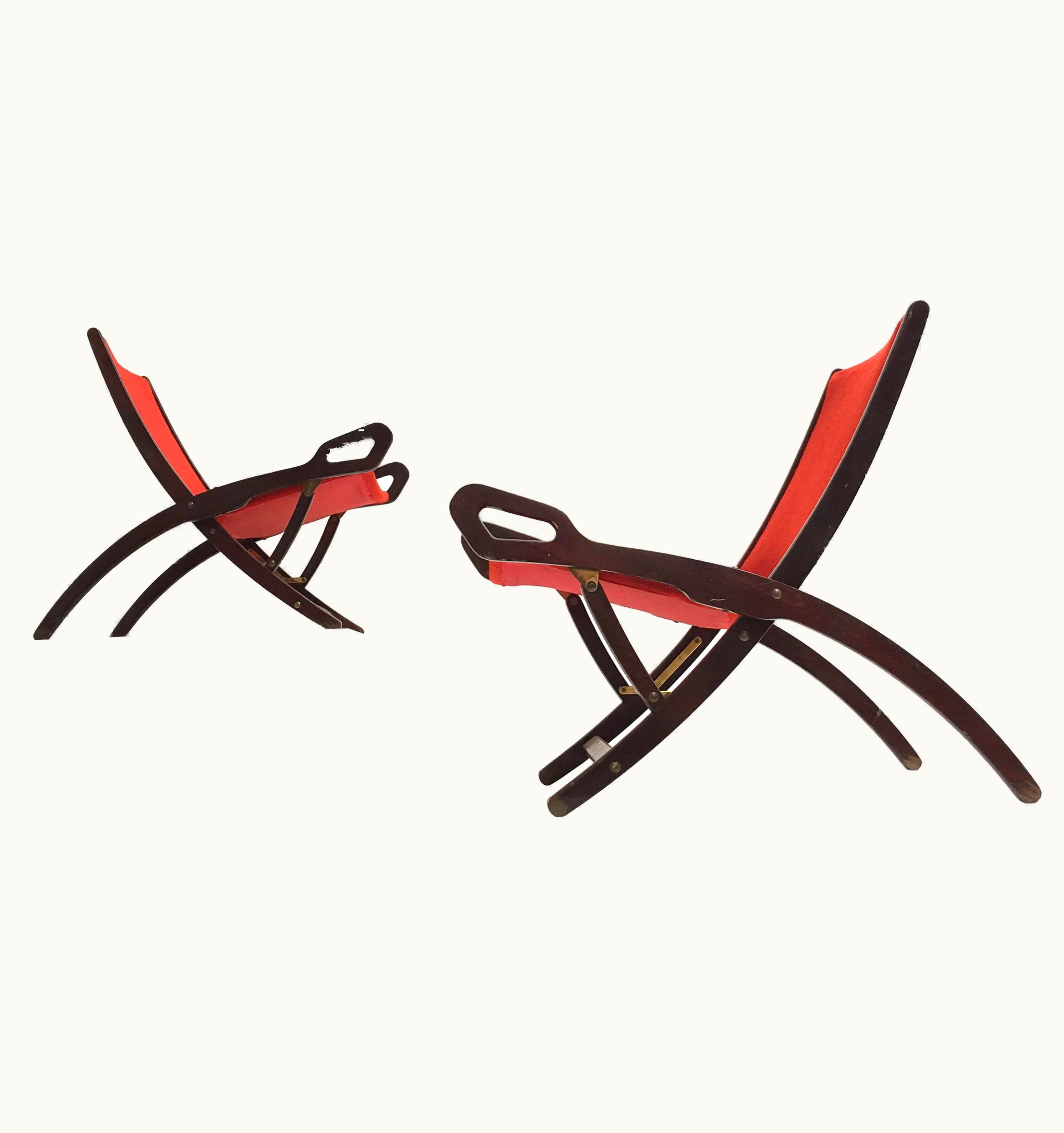 Gio Ponti Gio Ponti ''Ninfea'' Chairs, 1958, Published With Certificate From Ponti Archive