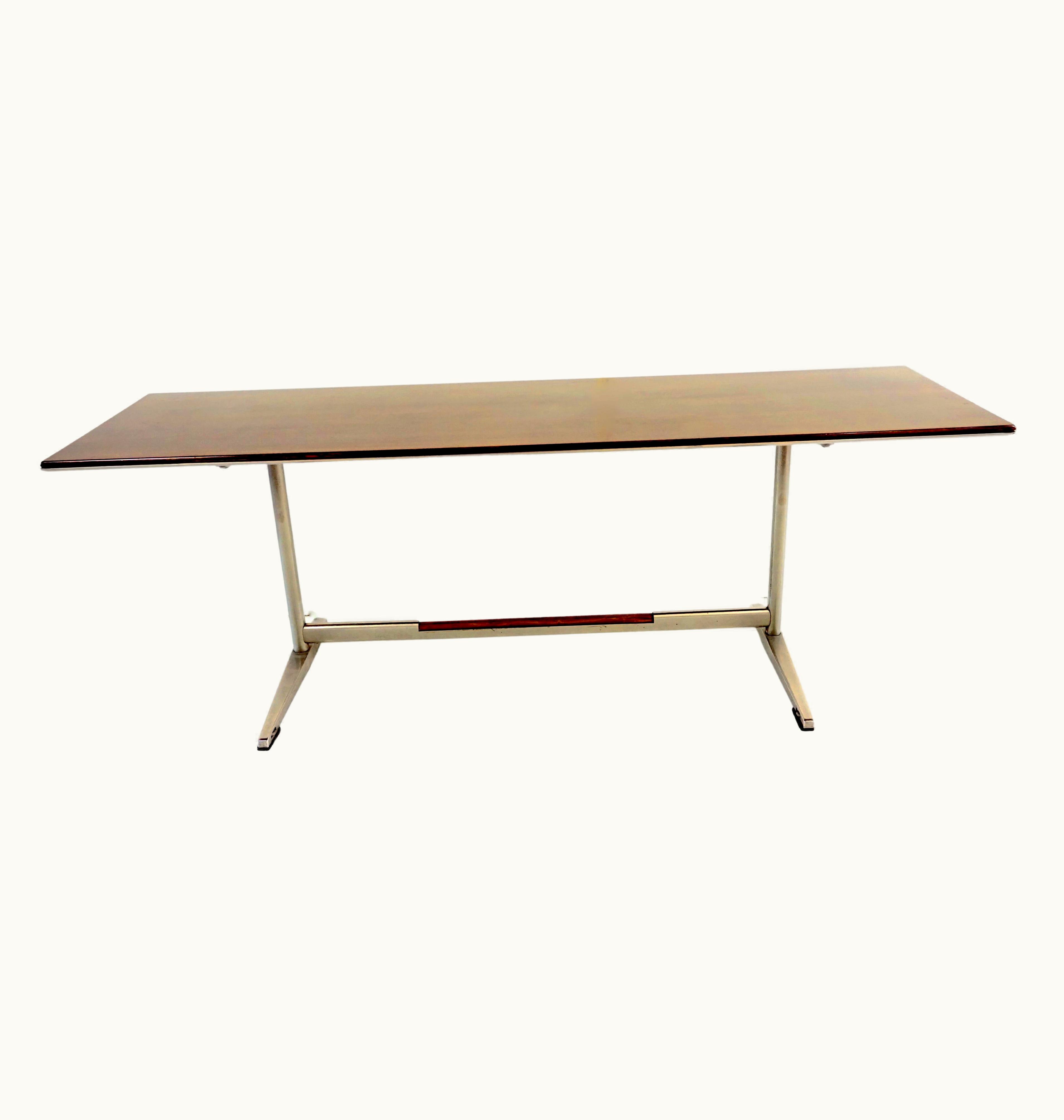 Gio Ponti Gio Ponti Rare Executive Desk Table By Gio Ponti For Pirelli Tower In Milan, By RIMA 1961