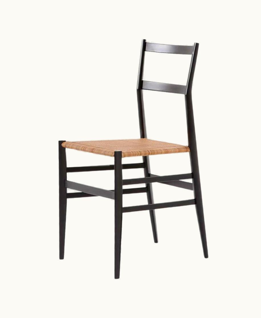 Gio Ponti Gio Ponti Set Of 10 Gio Ponti 699 Superleggera By Cassina In Black