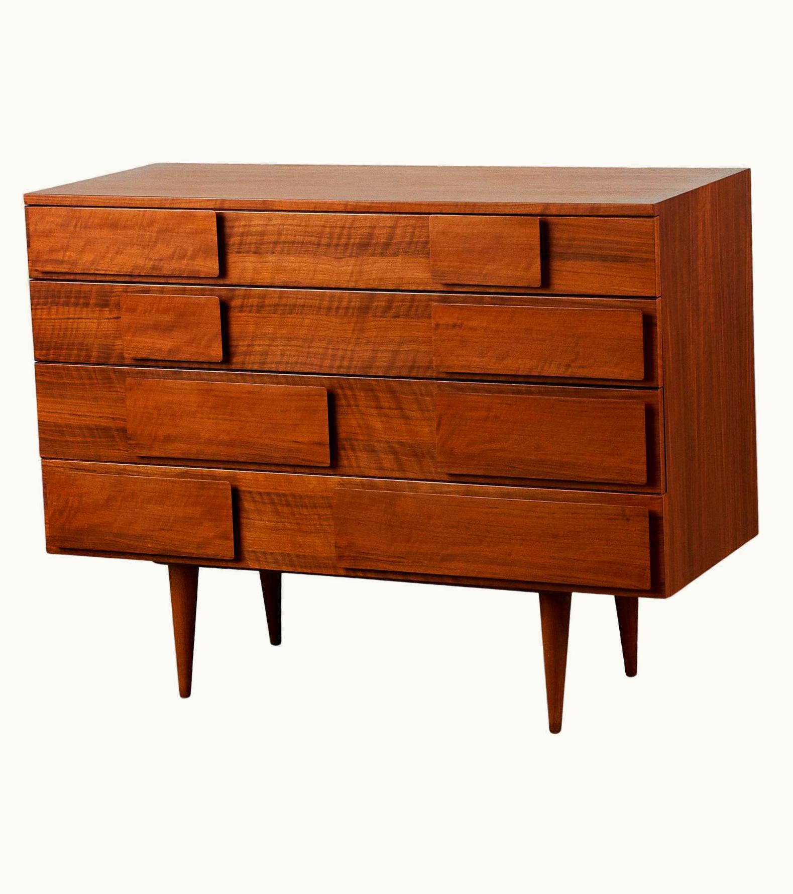Gio Ponti Gio Ponti Four Drawer Dresser For Singer & Sons