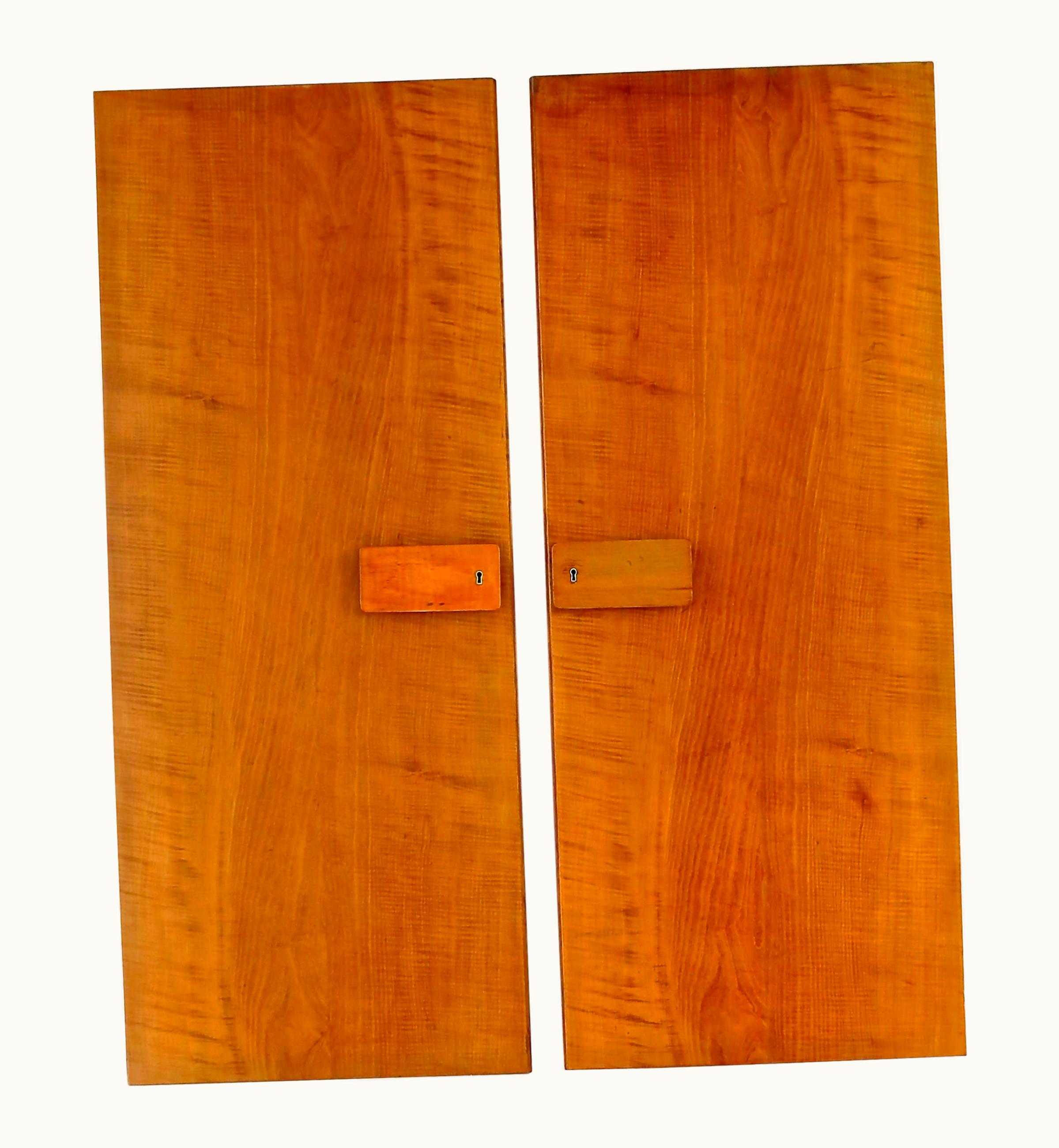 Gio Ponti Gio Ponti Pair Of Gio Ponti Wardrobe Doors From The Hotel Royal, Naples, 1955