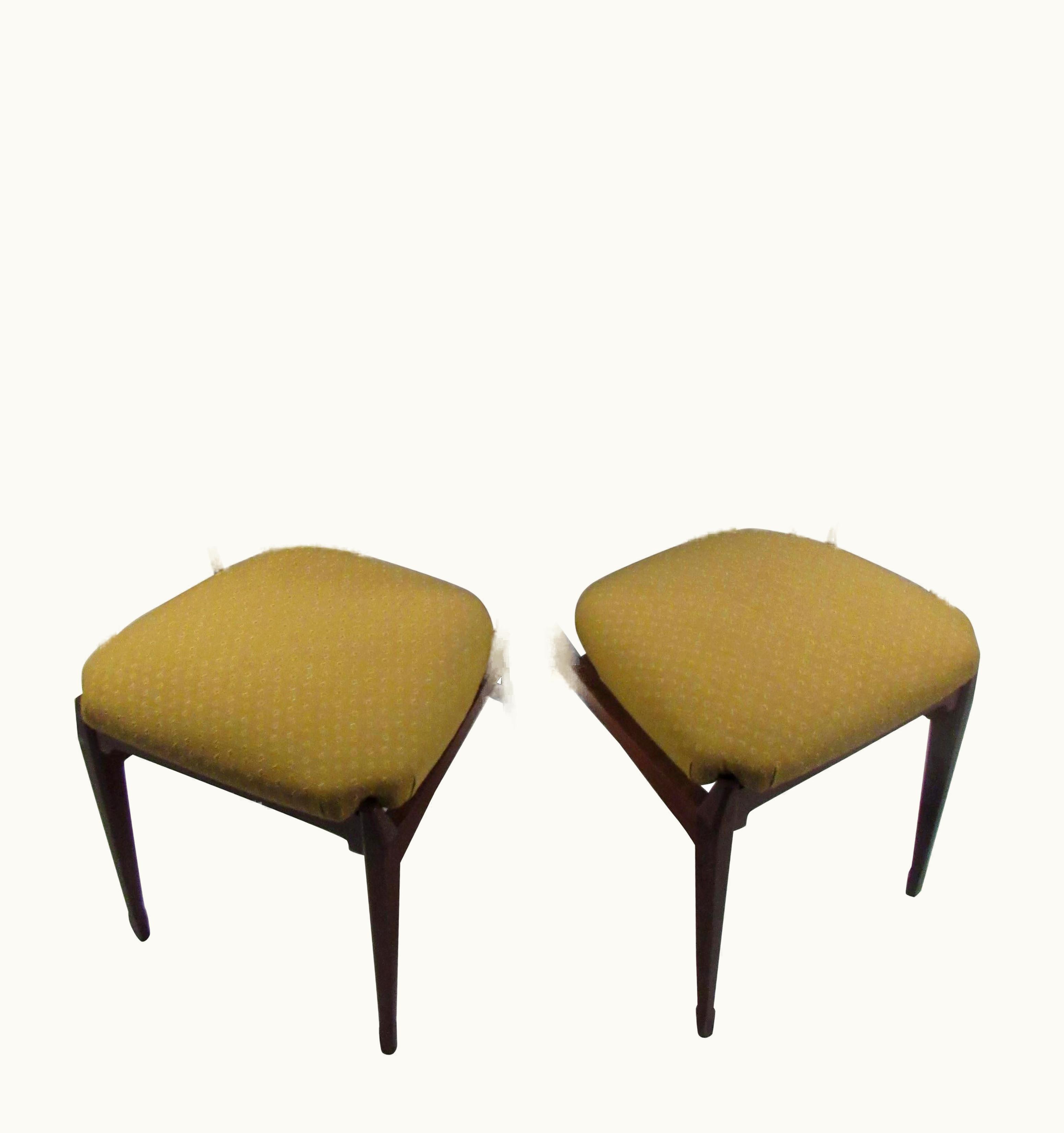 Gio Ponti Gio Ponti Set Of Six Vintage Modern Italian Dining Chairs