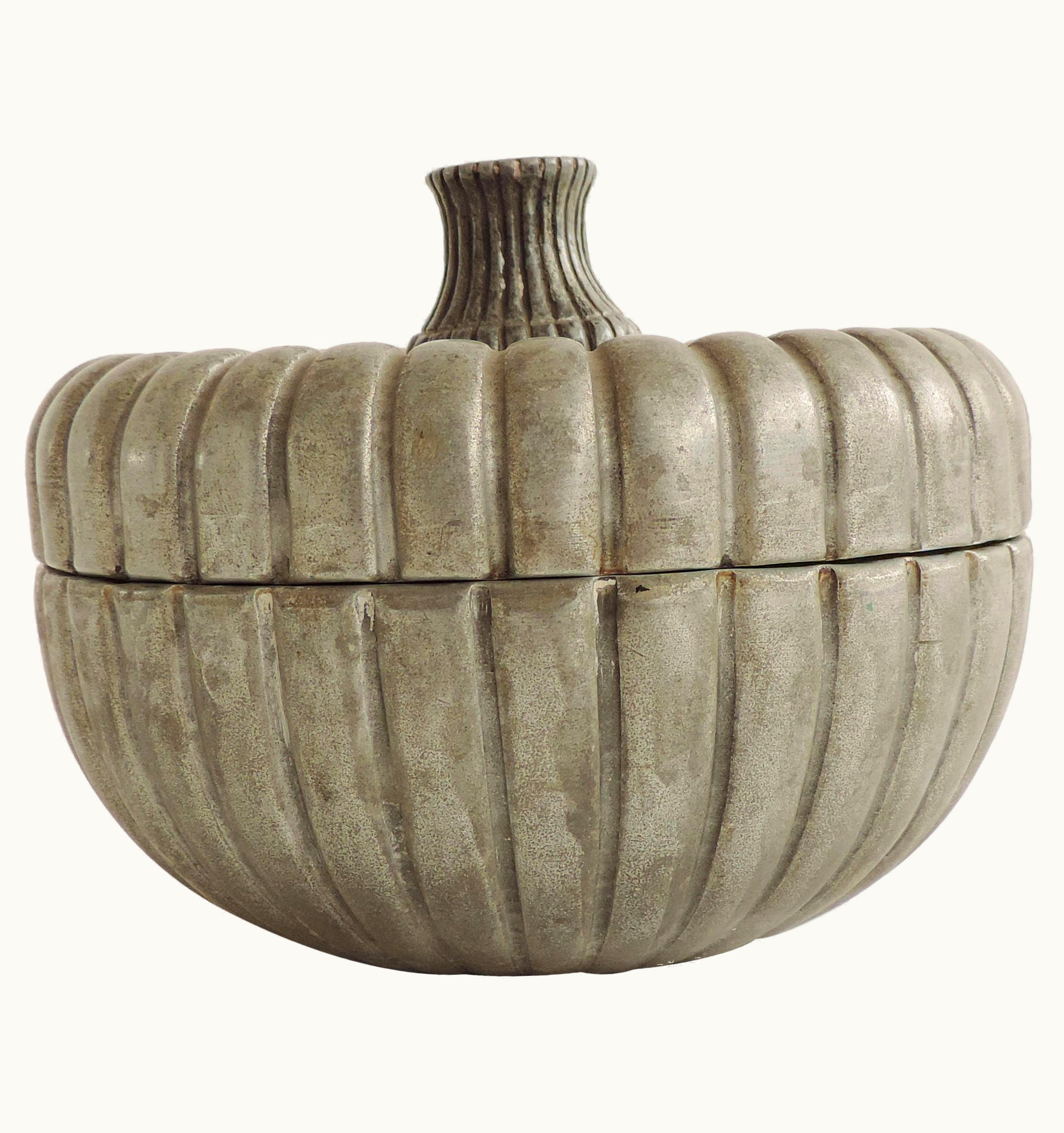 Gio Ponti Gio Ponti Pewter Box For Nino Ferrari, Italy, 1940s