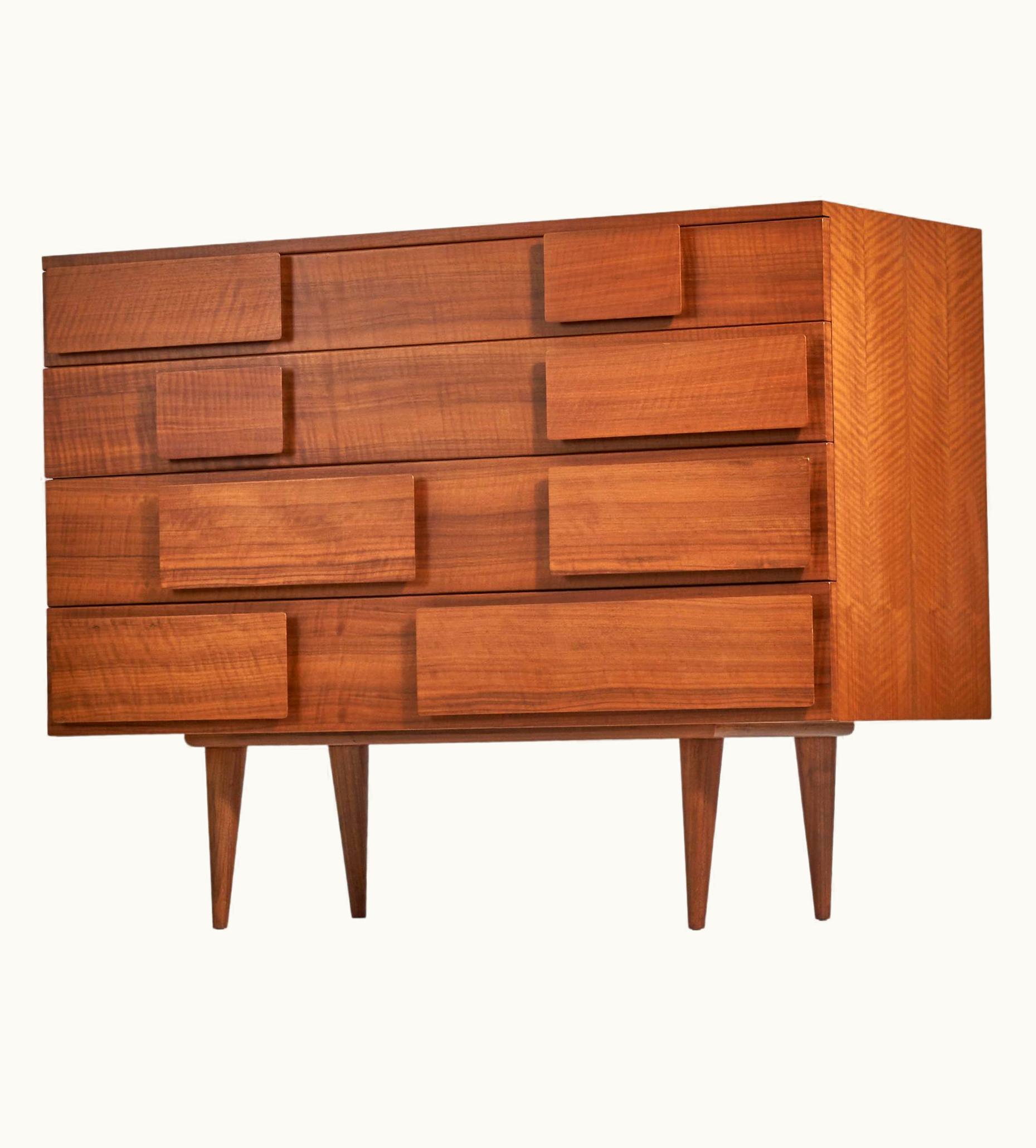 Gio Ponti Gio Ponti, Dresser, Walnut, Singer & Sons, America, 1950s