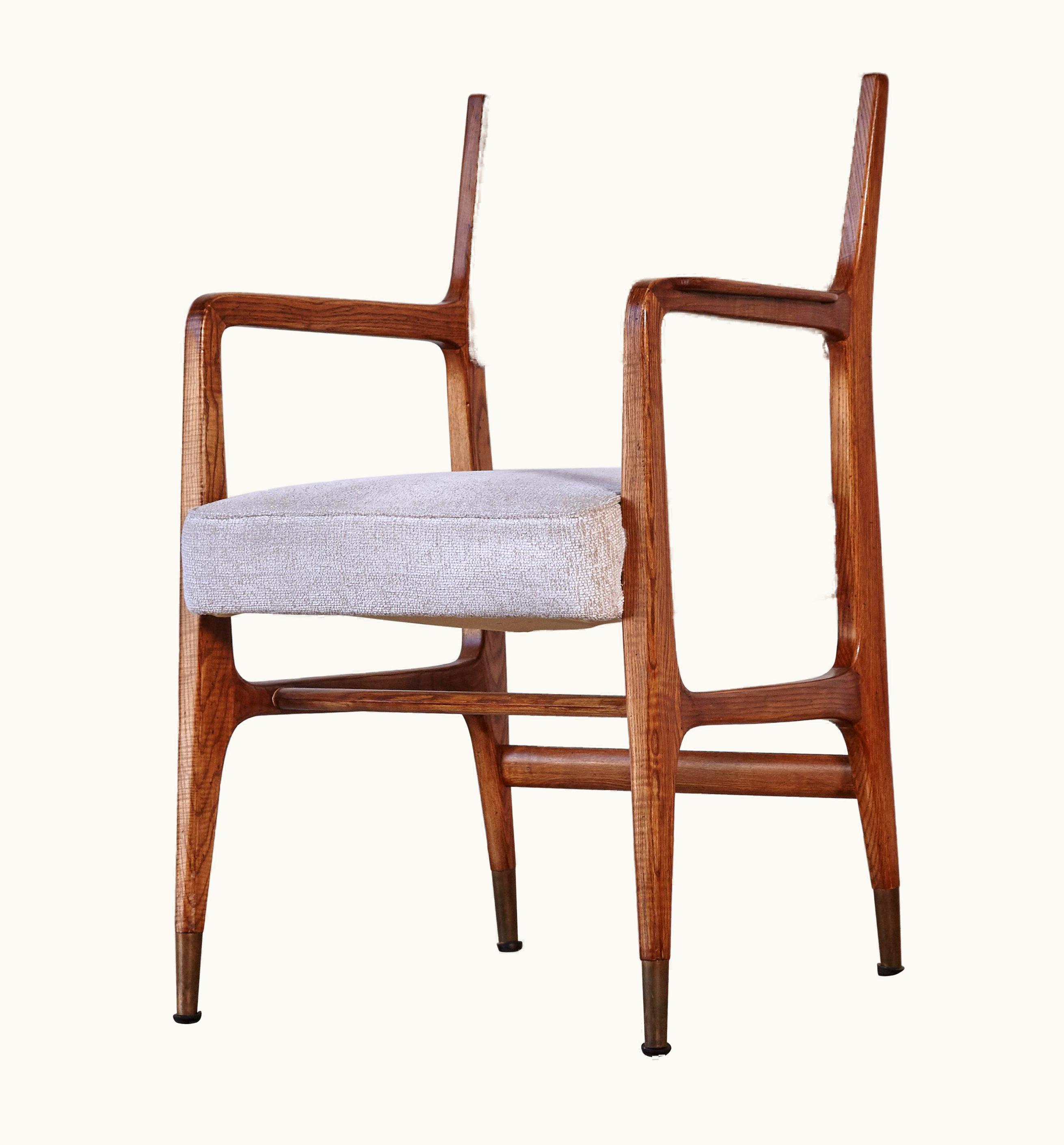 Gio Ponti Gio Ponti Rare Gio Ponti Model 110 Armchair, Cassina, Italy, 1950s