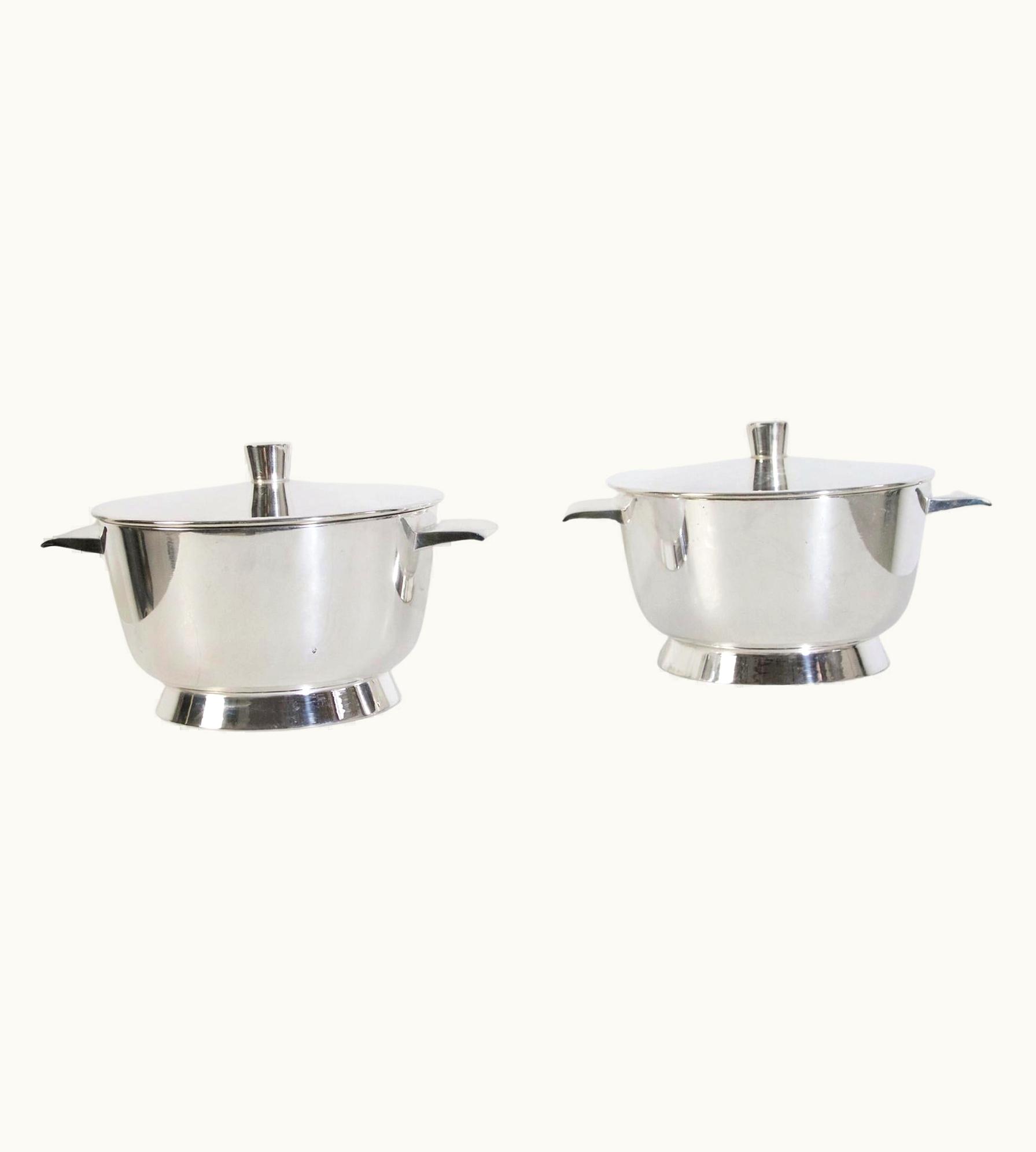 Gio Ponti Gio Ponti Pair Of Tureens By Gio Ponti For Krupp Milano, 1930's