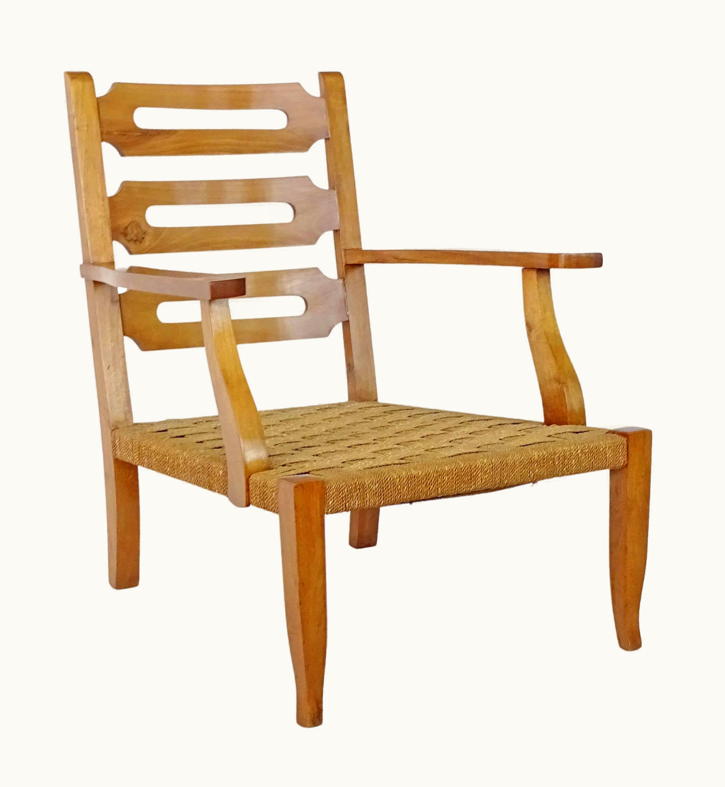 Gio Ponti;Emilio Lancia Gio Ponti;Emilio Lancia Gio Ponti & Emilio Lancia Wood And Rush Armchair For Domus Nova, Italy, 1929