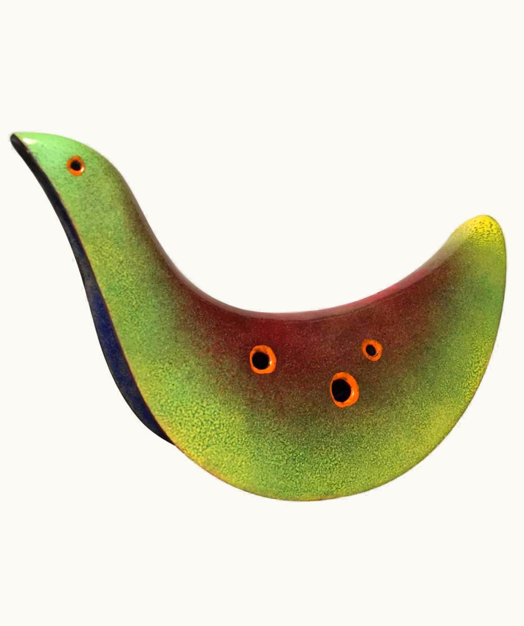 Gio Ponti Gio Ponti Very Rare Pavonessa Artpiece By Gio Ponti For De Poli Enamel