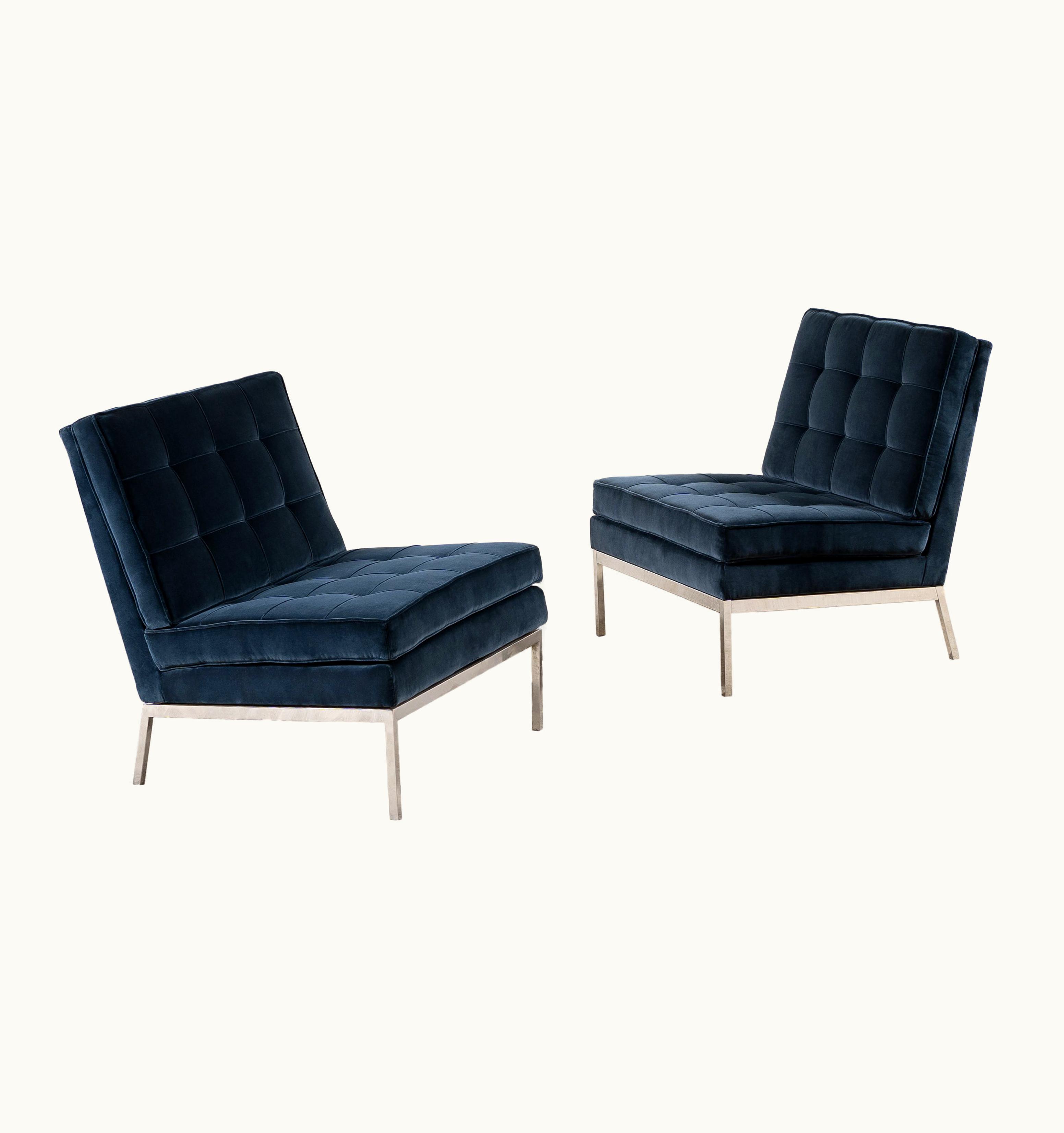 Florence Knoll Florence Knoll, Pair Of Lounge Chairs Model 65 For Knoll, Circa 1960