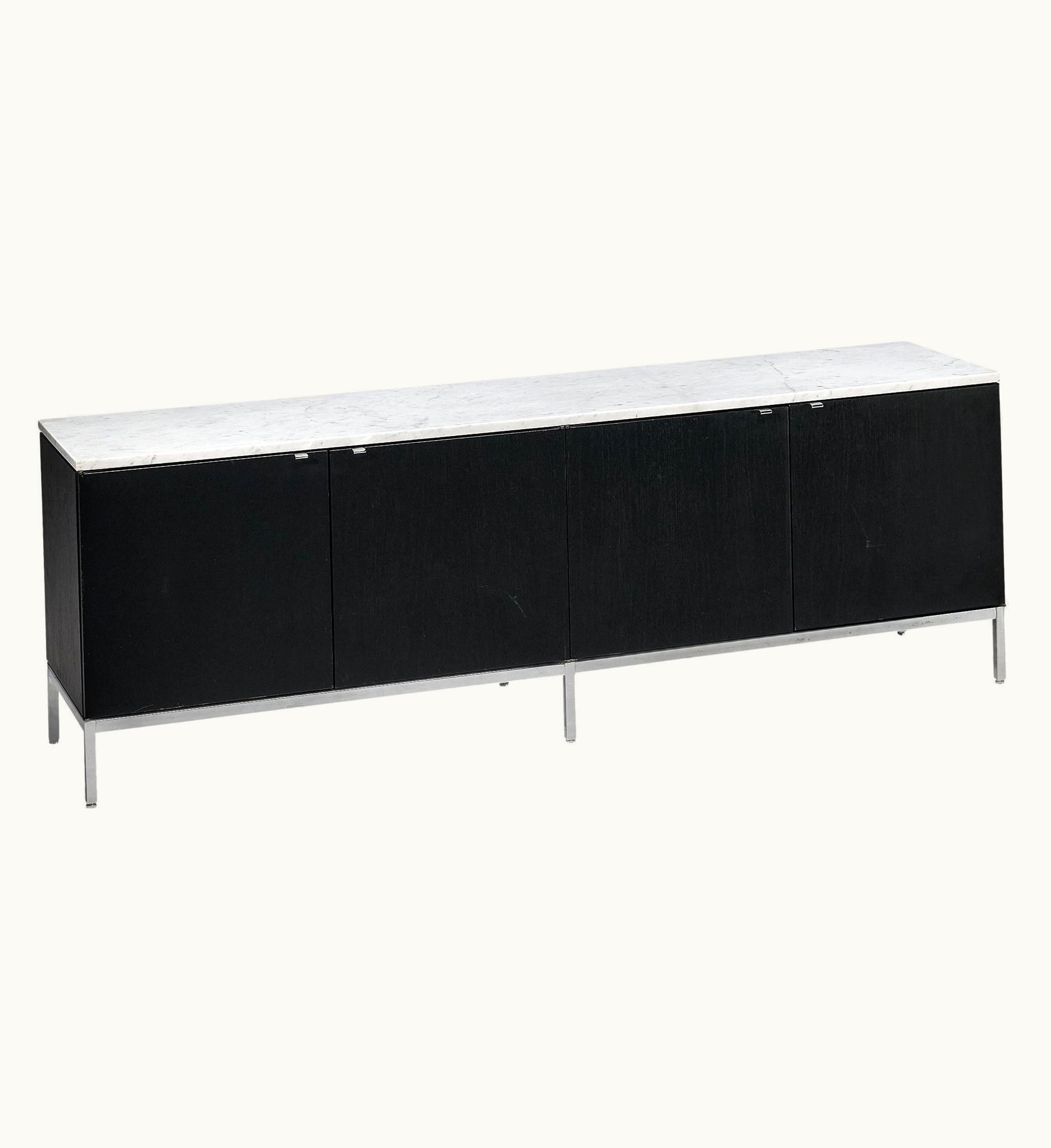 Florence Knoll Florence Knoll For Knoll International Sideboard With Marble Top