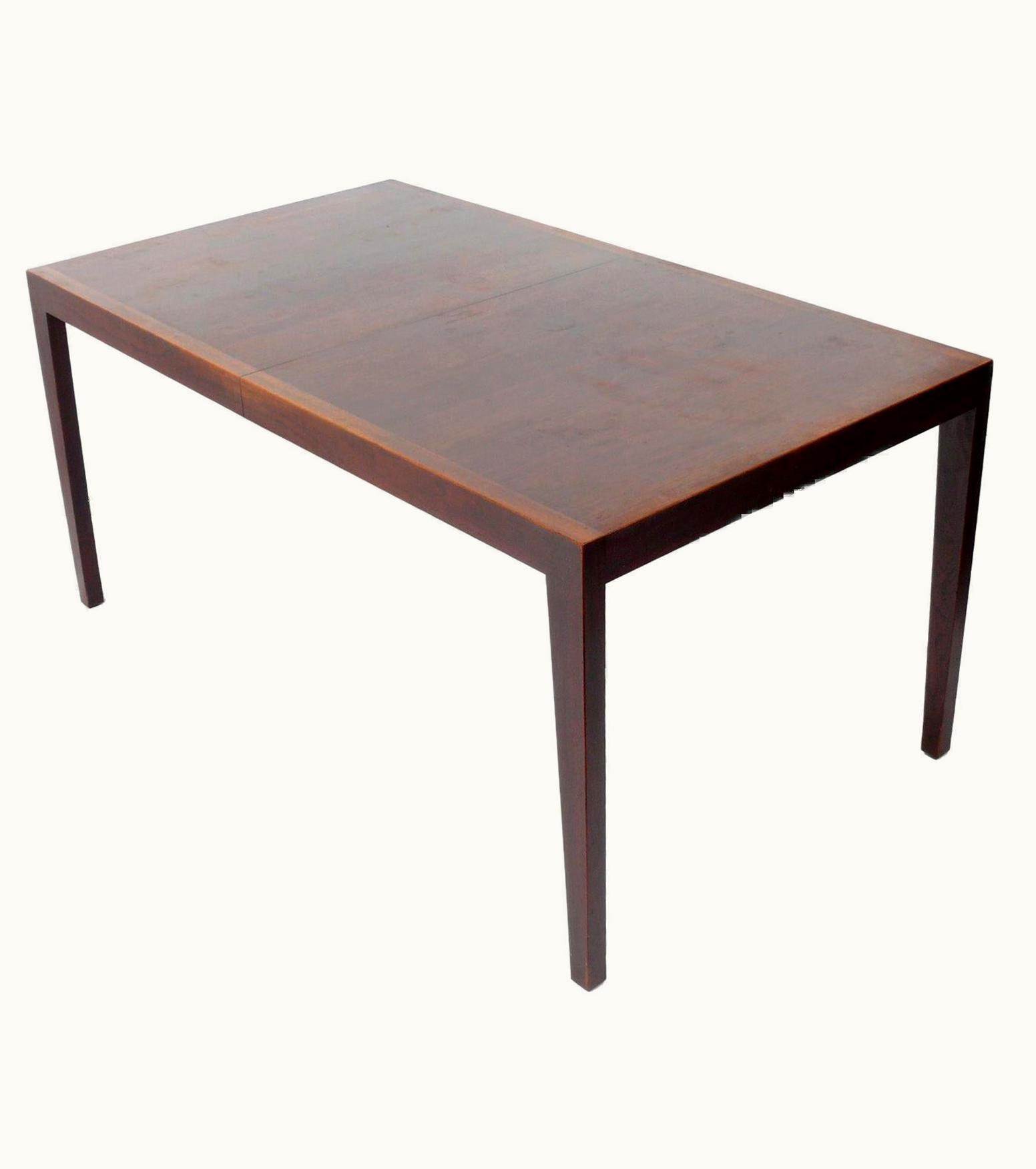 Florence Knoll Florence Knoll Clean Lined Florence Knoll Walnut Dining Table