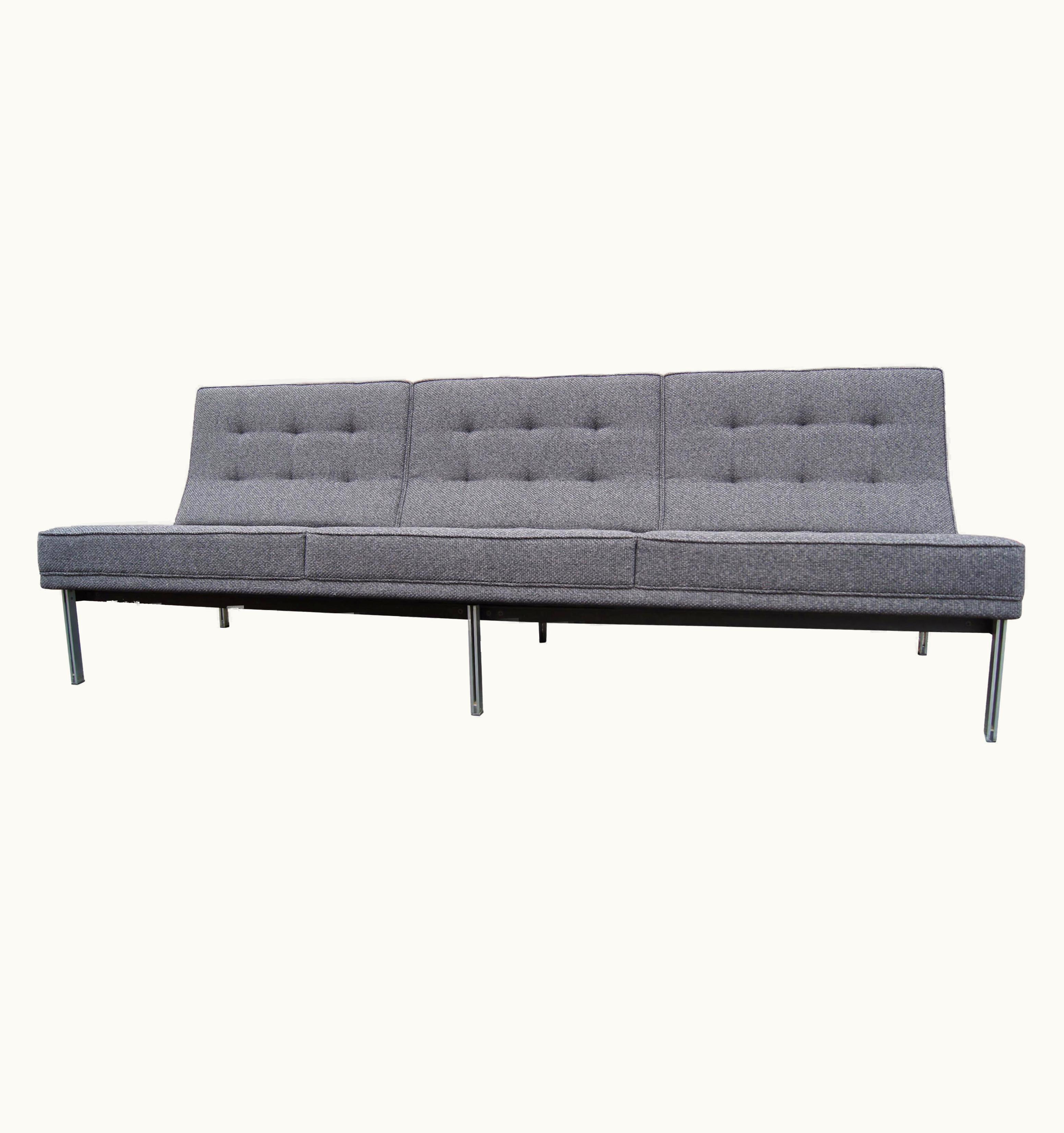 Florence Knoll Florence Knoll Parallel Bar Sofa, Model 53, By Florence Knoll