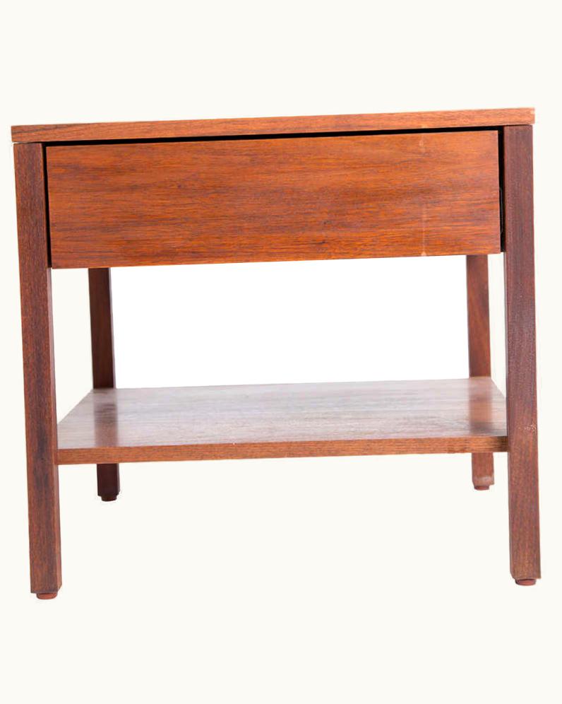 Florence Knoll Florence Knoll Nightstand In Walnut