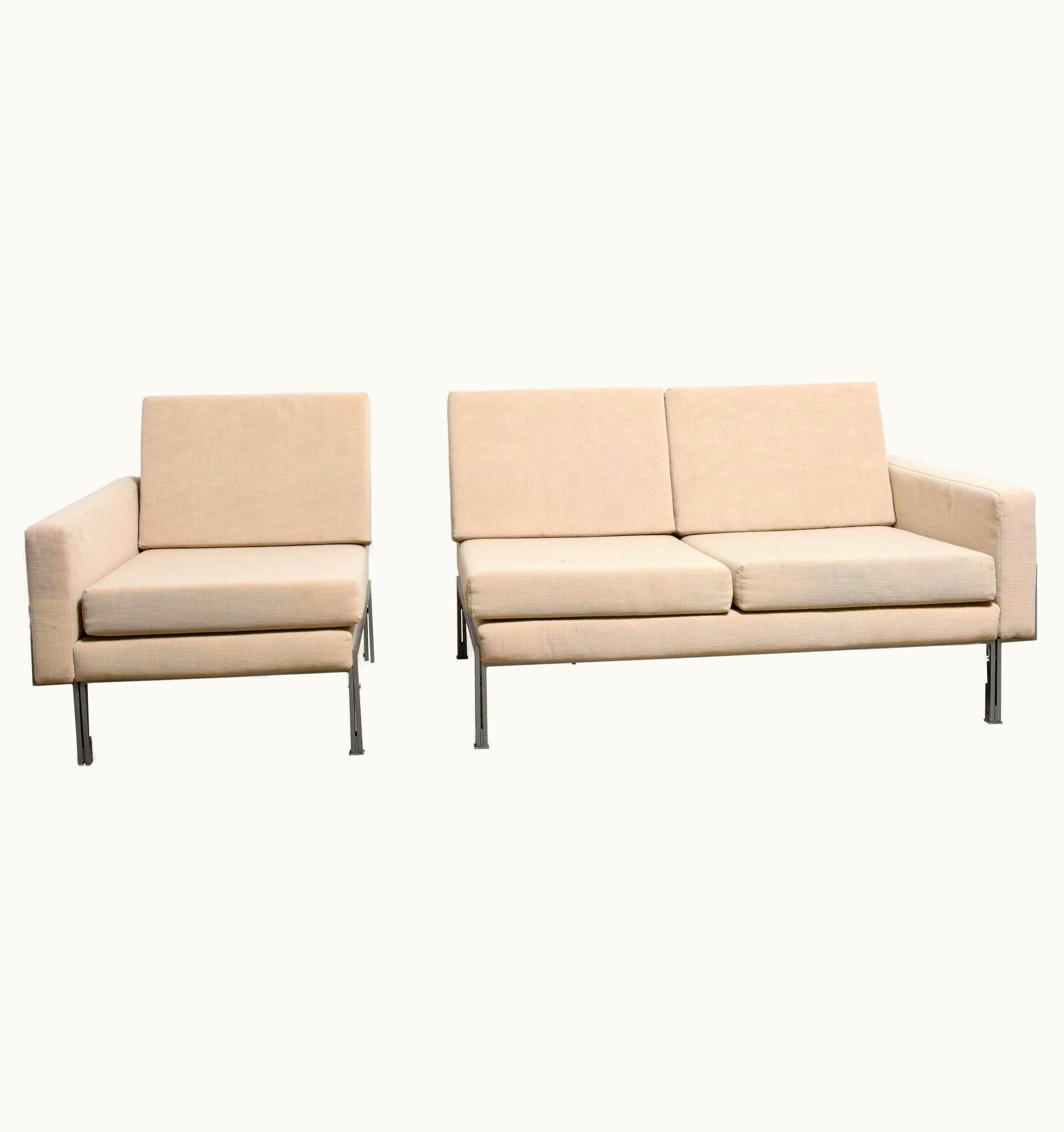 Florence Knoll Florence Knoll Mid-Century Modern Modular Sectional Sofa, 1960s