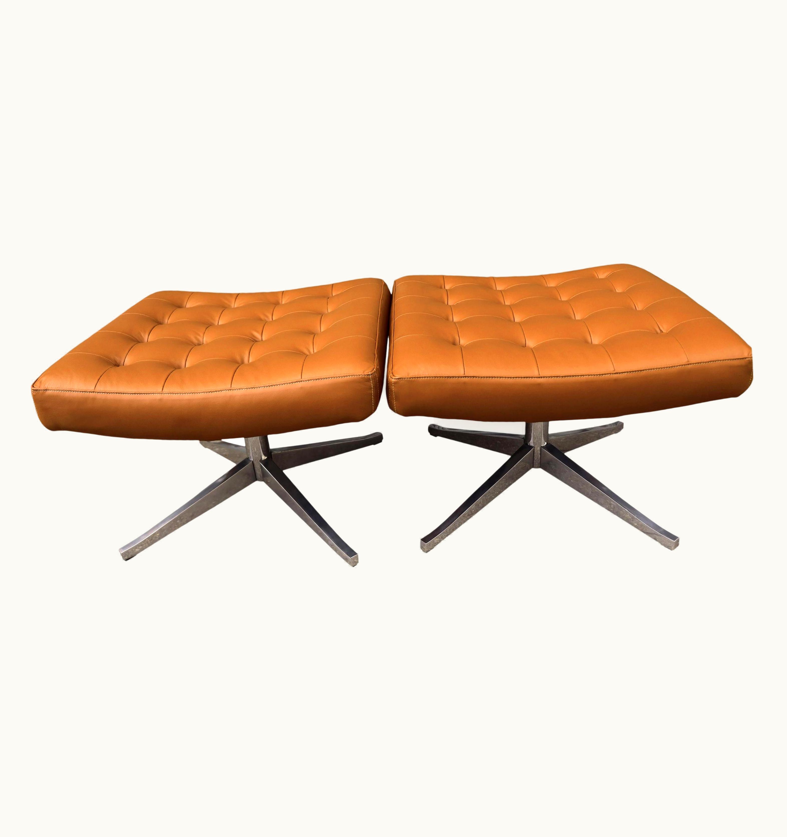 VIncent Cafiero VIncent Cafiero Rare Midcentury Ottoman Or Stool For Knoll