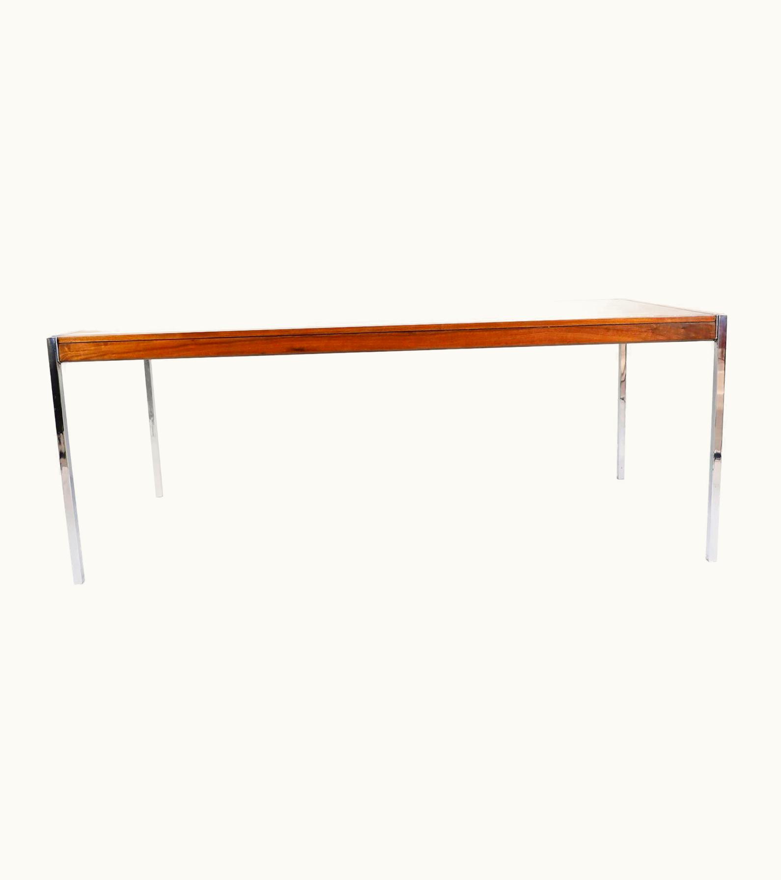 Florence Knoll Florence Knoll Rare Early Florence Knoll Rosewood Dinning Table