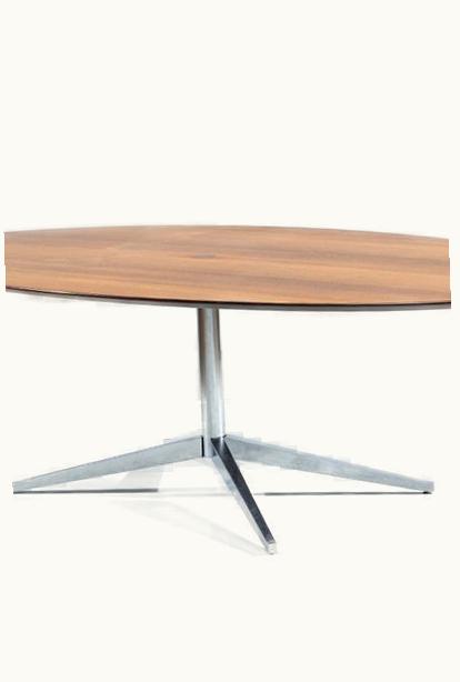 Florence Knoll Florence Knoll Oval Desk / Dining Table For Knoll International
