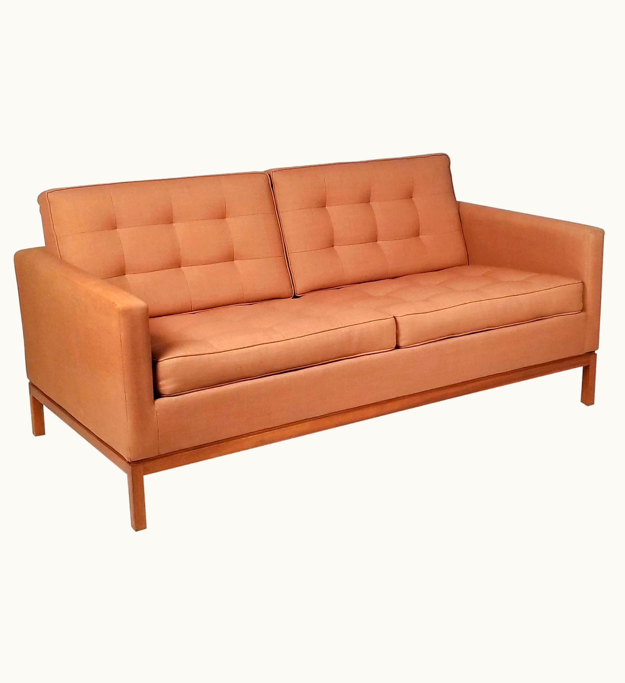 Florence Knoll Florence Knoll Two-Seat Sofa Designed By Florence Knoll For Knoll International