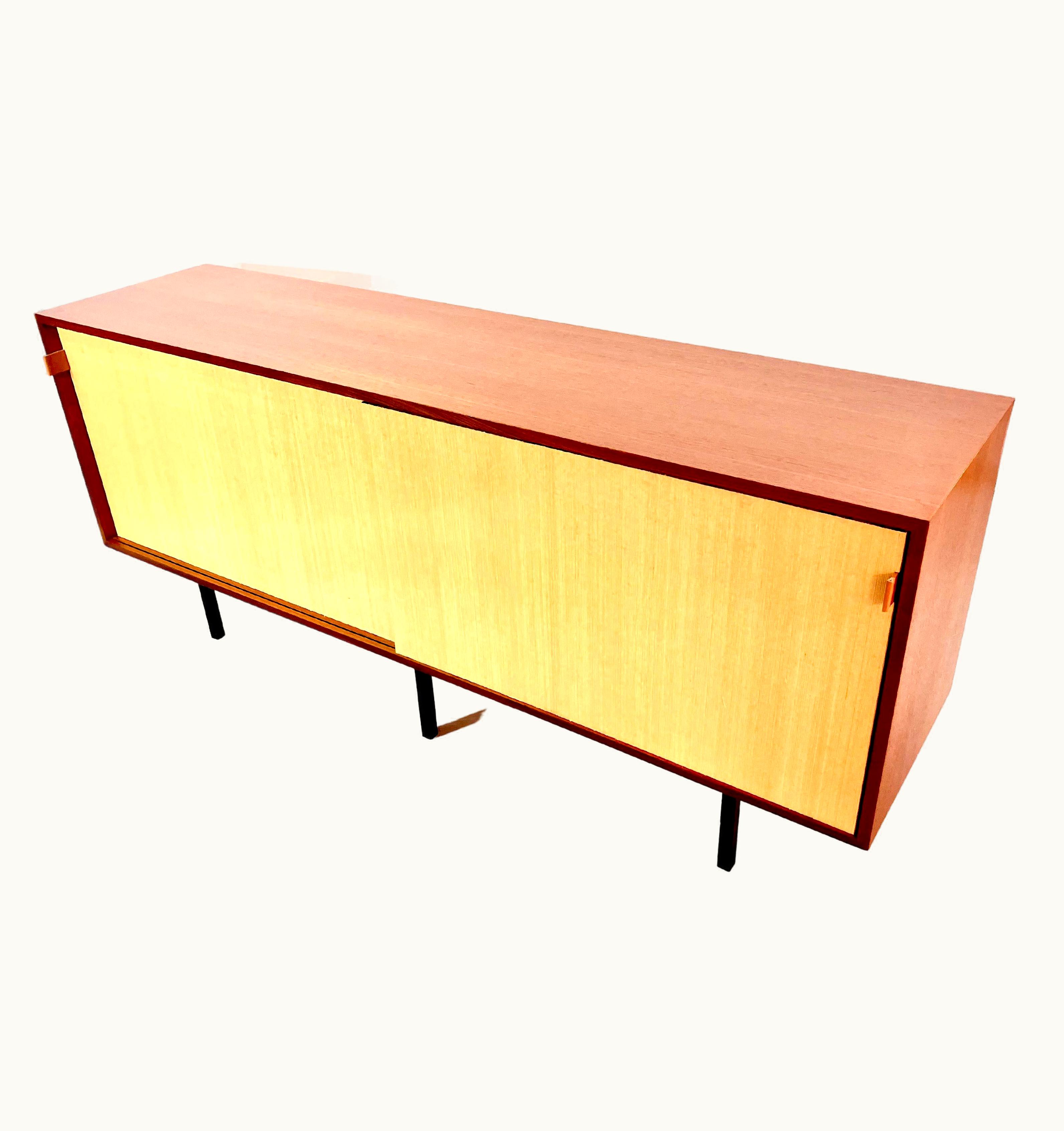 Florence Knoll Florence Knoll Seagrass Sideboard Credenza Mod. 116 Knoll International, 1950s