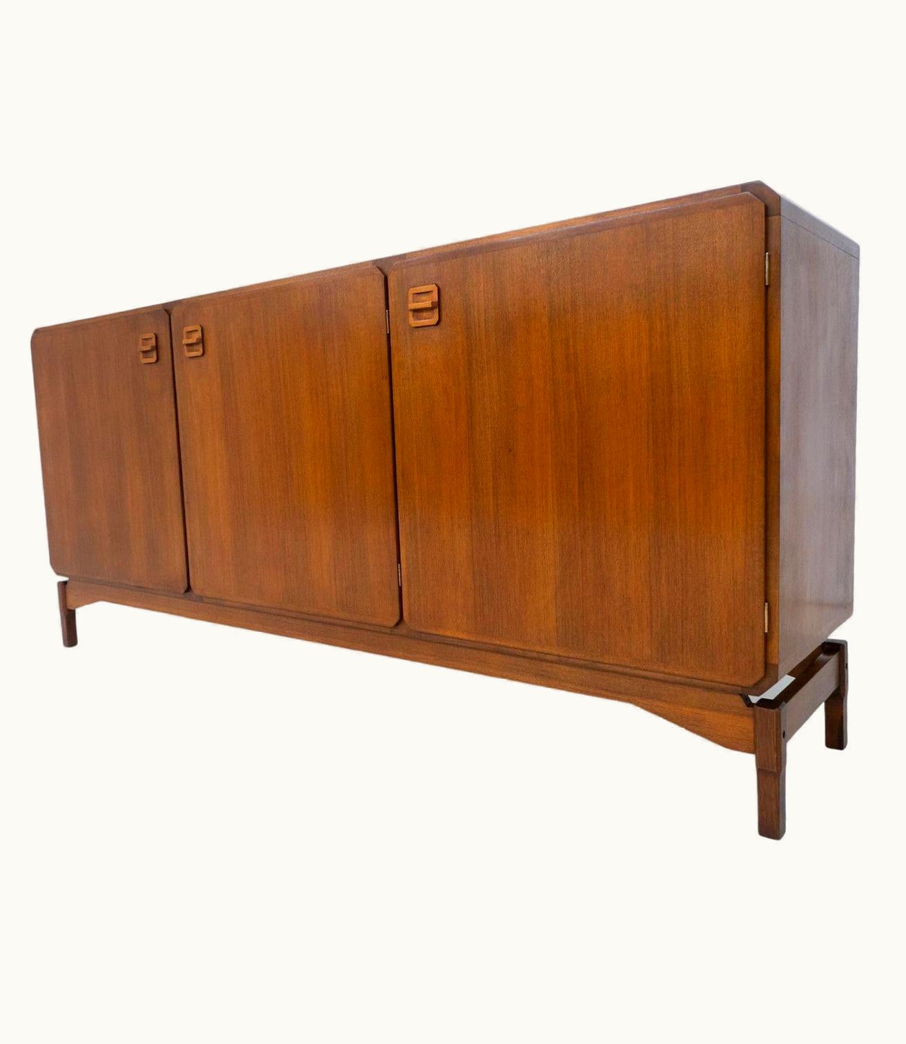 Florence Knoll Florence Knoll Mid-Century Modern Italian Sideboard, Wood, 1960s UZ0196837