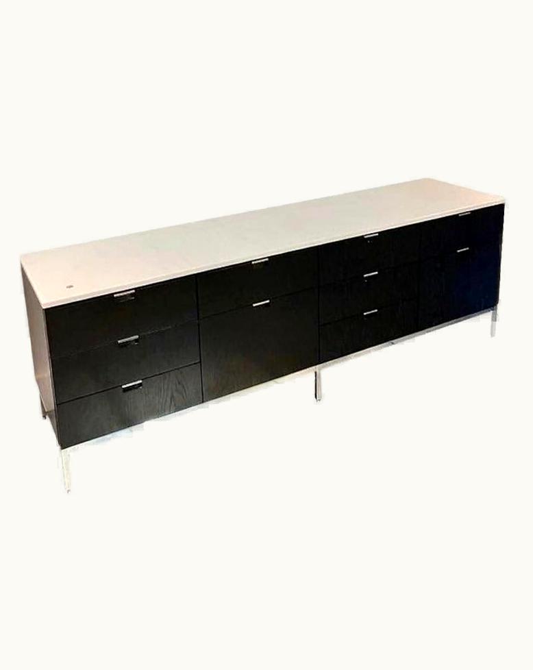 Florence Knoll Florence Knoll For Knoll International Sideboard / Credenza Marble Top