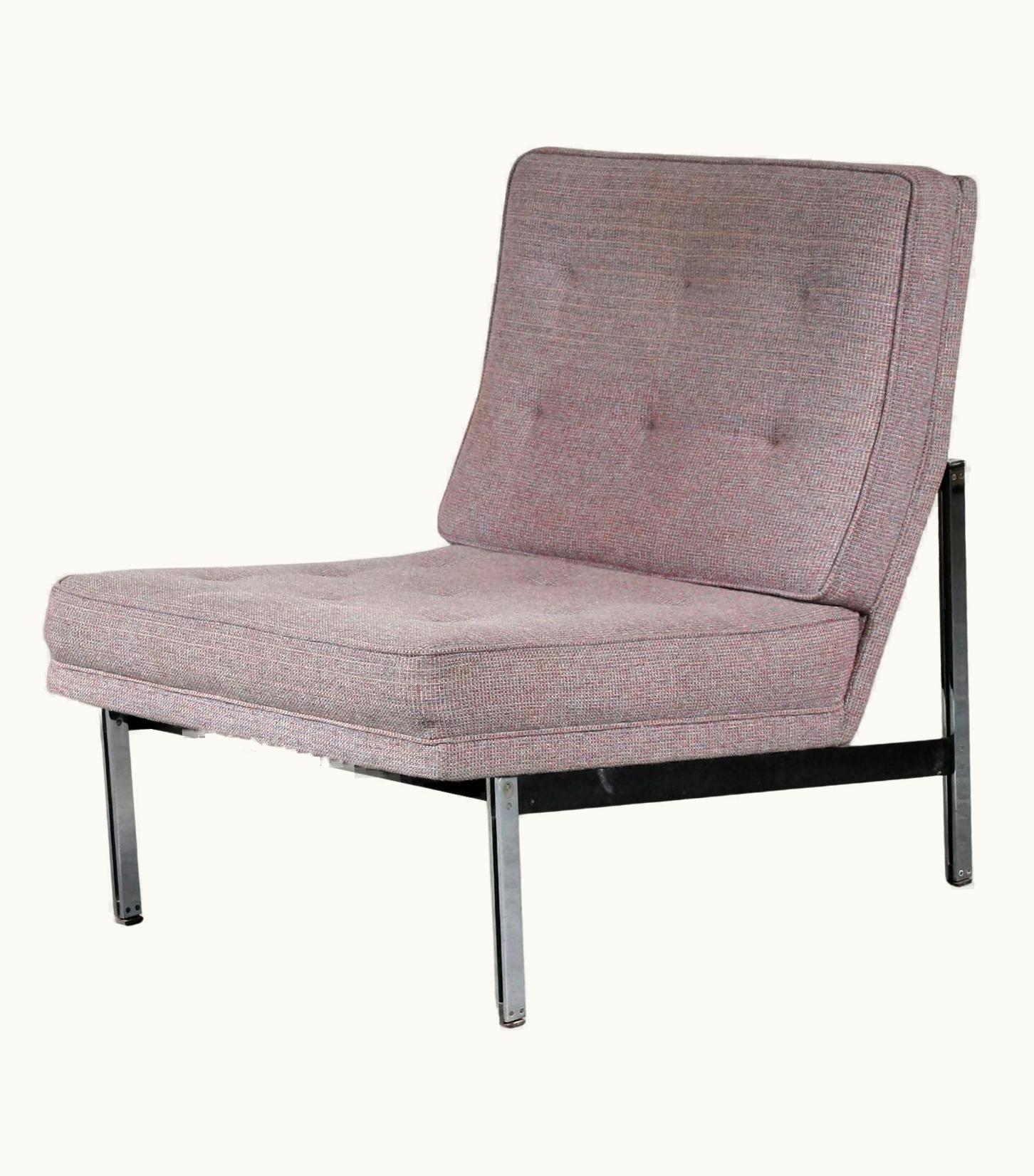 Florence Knoll Florence Knoll "Parallel Bar" Lounge Chair By Florence Knoll For Knoll International, USA 1960