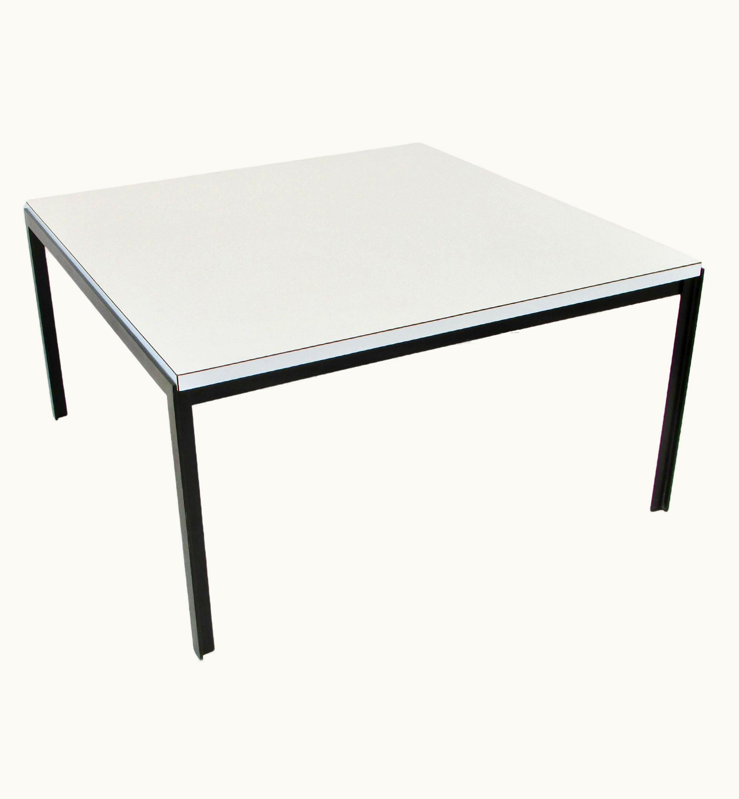Florence Knoll Florence Knoll Iron T-Bar Table With Formica Top