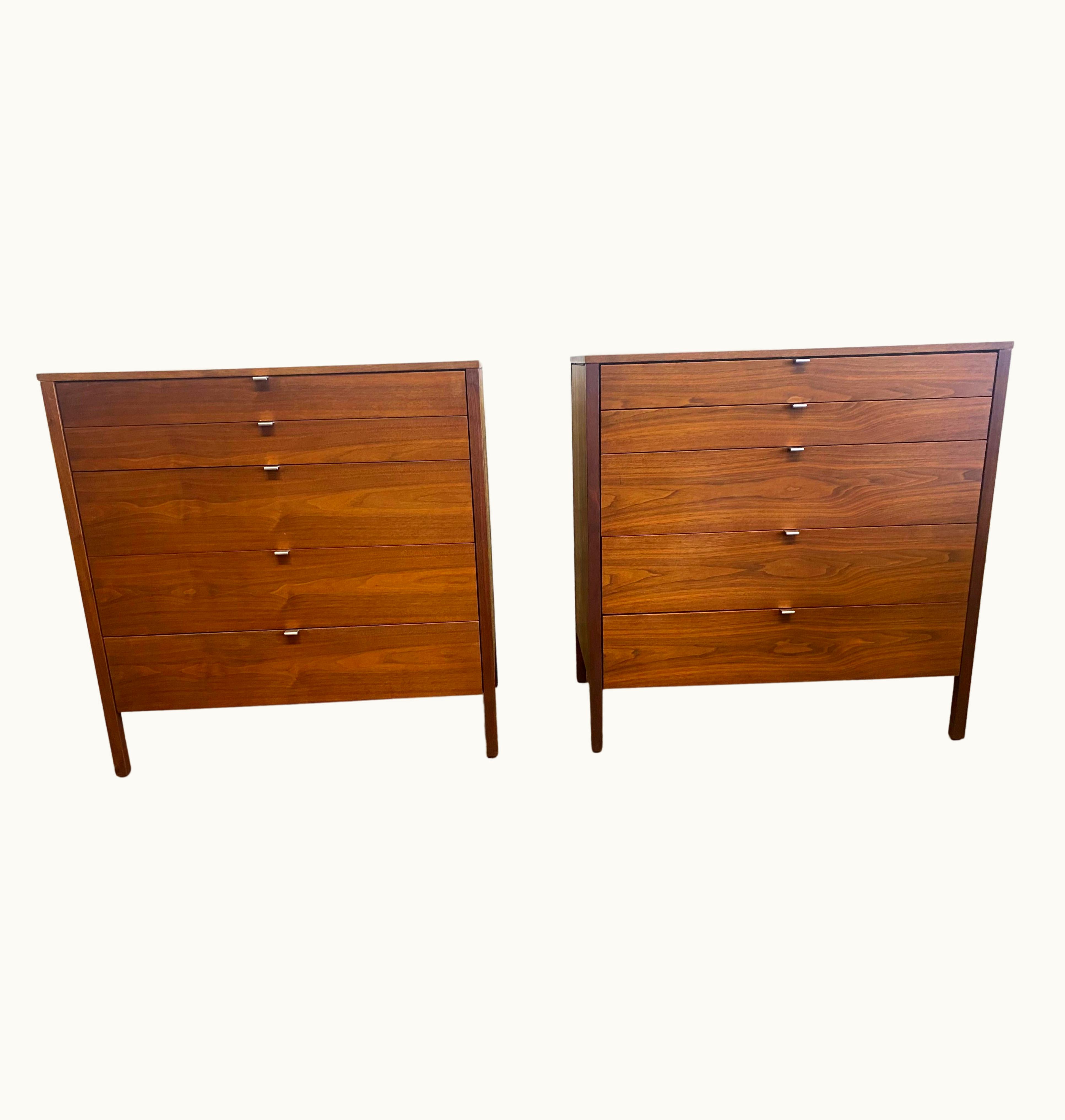 Florence Knoll Florence Knoll Early Production Florence Knoll 3-Drawer Chest/ Dresser / Knoll