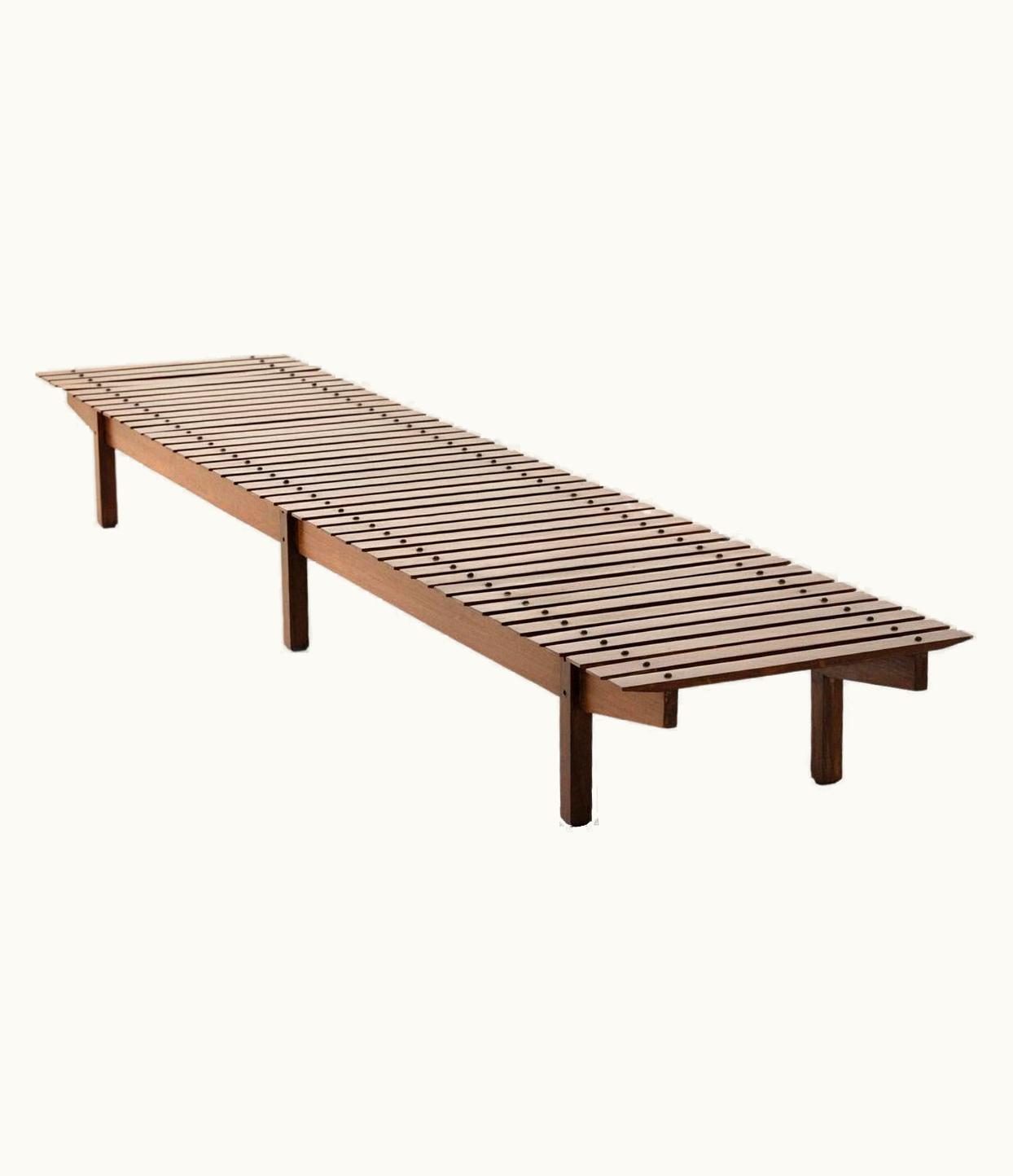 Sergio Rodrigues Sergio Rodrigues Vintage Mucki Bench In Rosewood By Sergio Rodrigues, 1958, Brazilian Midcentury