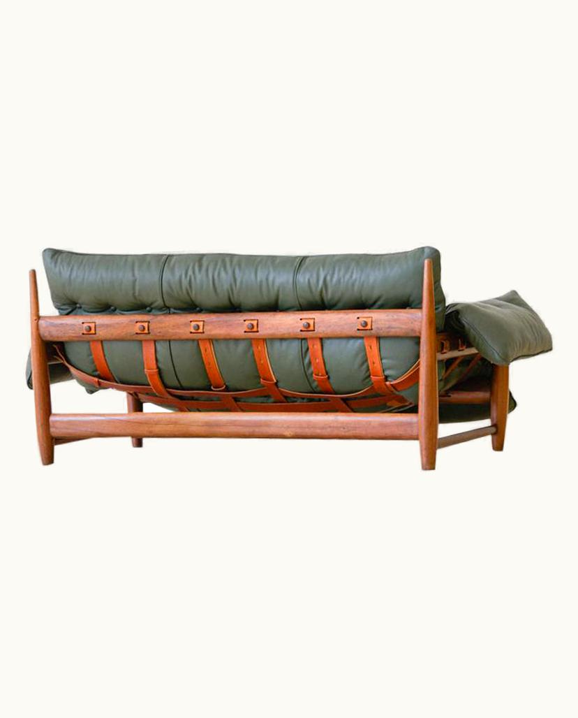 Sergio Rodrigues Sergio Rodrigues Vintage 'Mole' Solid Rosewood Sofa By Sergio Rodrigues, 1960s, Brazil
