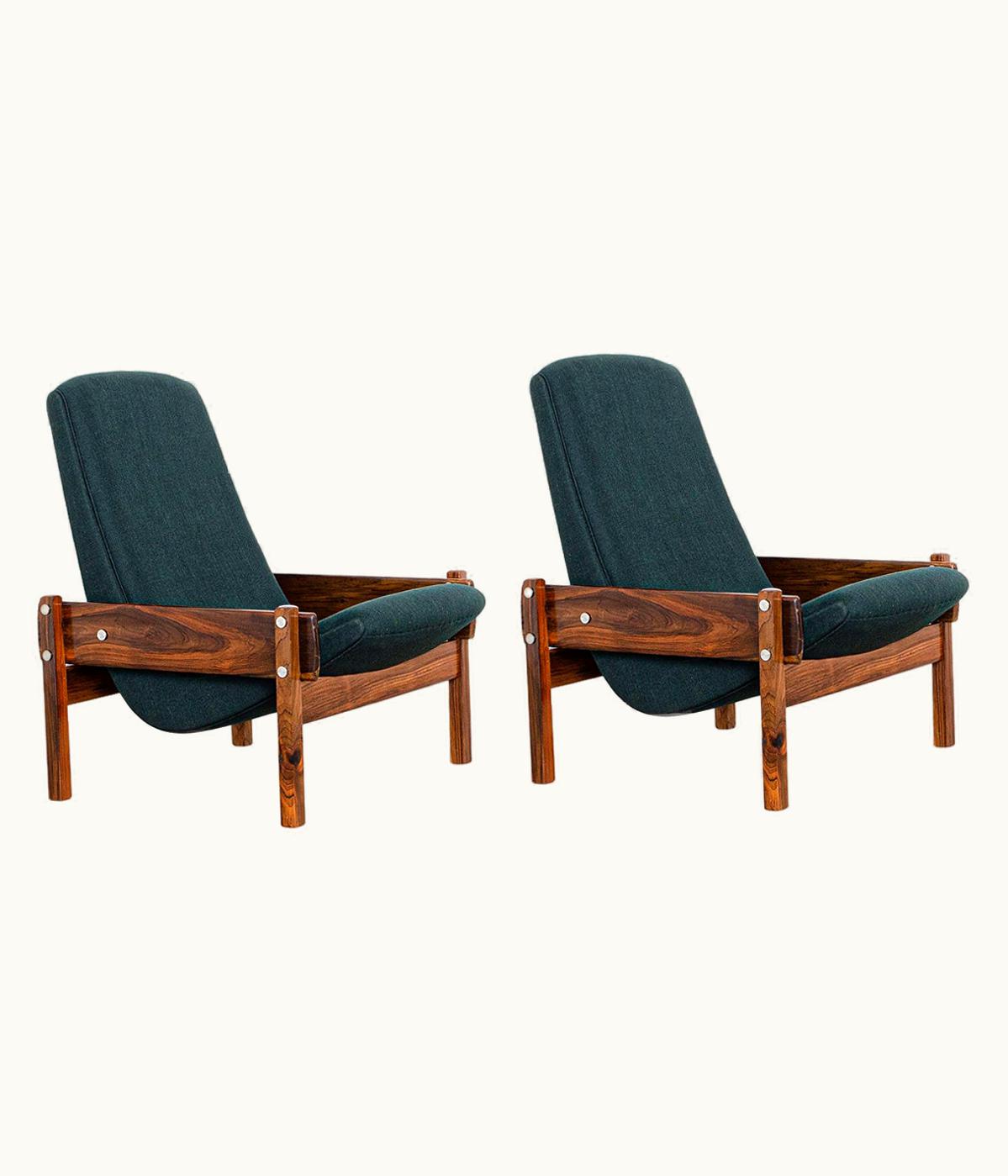 Sergio Rodrigues Sergio Rodrigues Pair Of Vronka Armchairs, By Sergio Rodrigues, 1962 Brazilian Mid-Century Modern