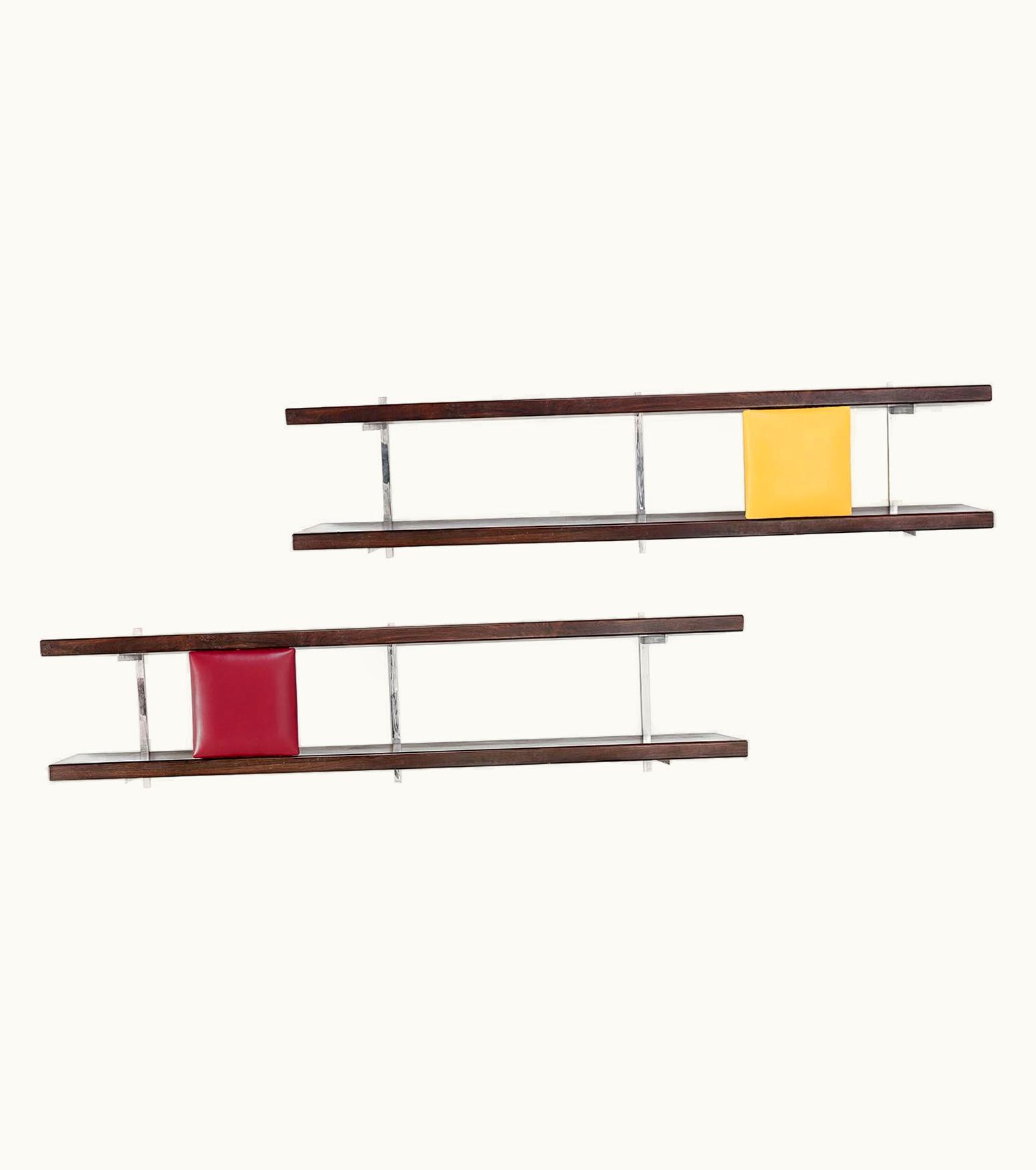 Sergio Rodrigues Sergio Rodrigues, Pair Of Shelves Model "Georges Nelson", Brasil, 1965