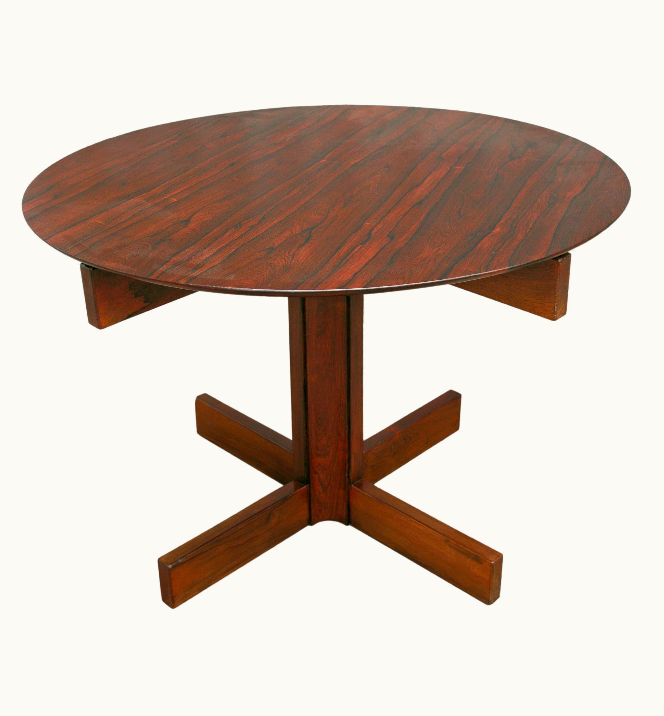 Sergio Rodrigues Sergio Rodrigues Mid-Century Modern Dining Table In Hardwood By Sergio Rodrigues, 1960, Brazil