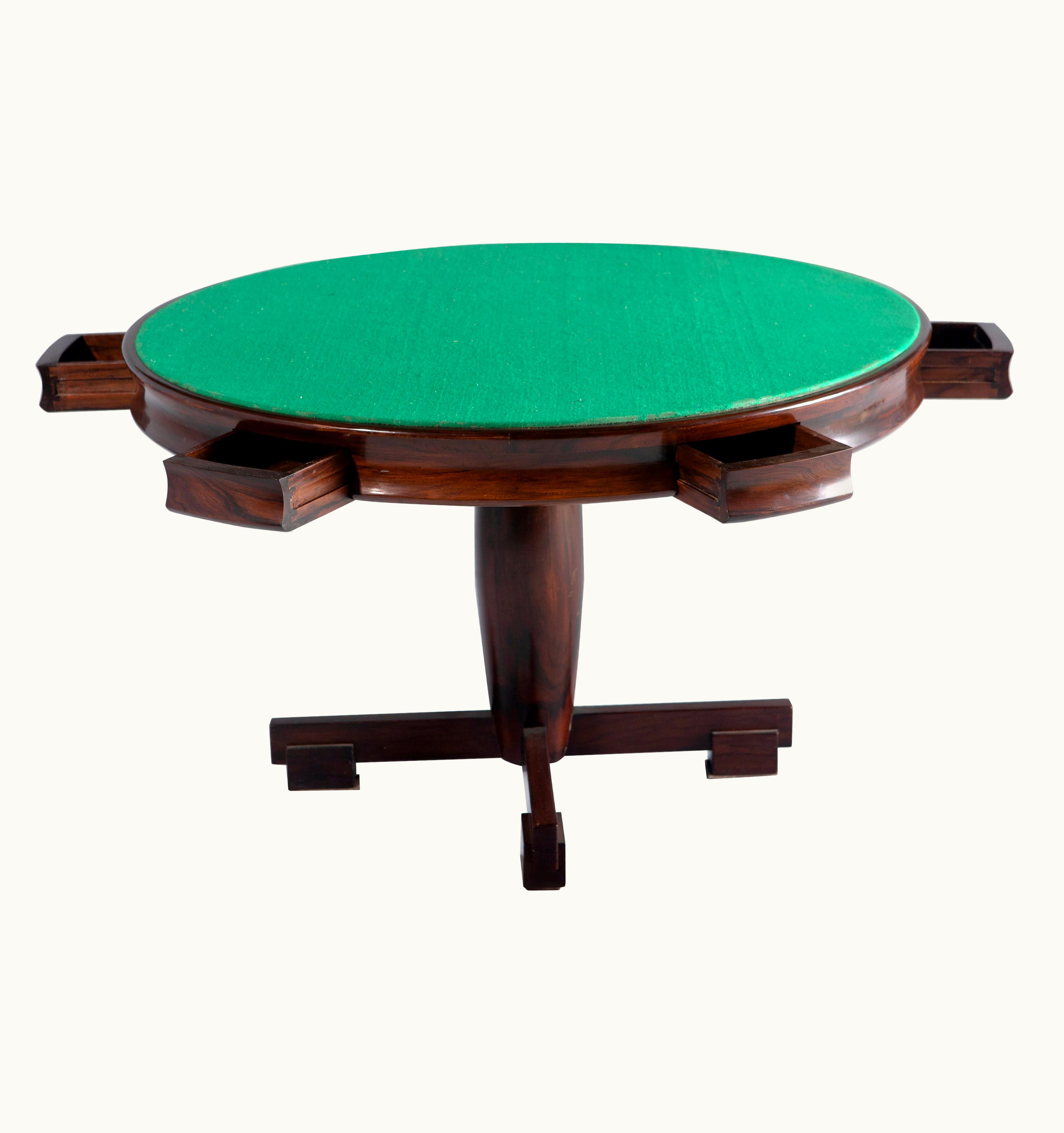 Sergio Rodrigues Mid-Century Modern Game Table With Reversible Top By Sergio Rodrigues, 1950s
