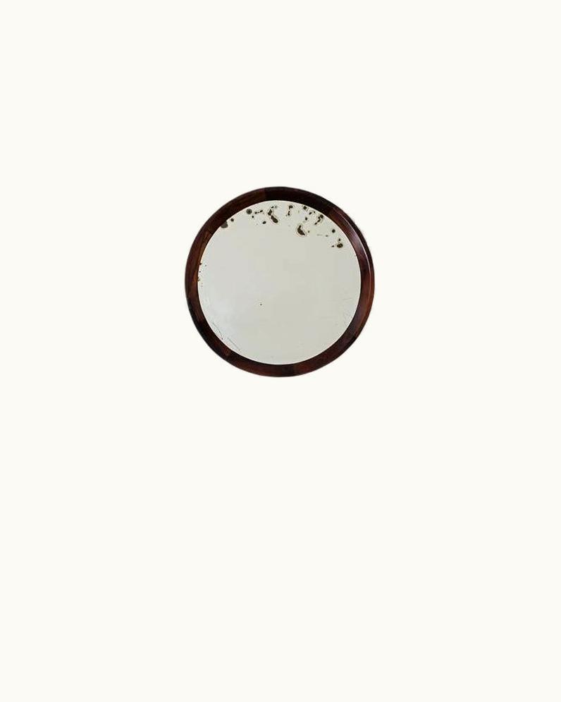 Sergio Rodrigues Sergio Rodrigues, Wall Shelf And Mirror, 1965's In Hardwood And Mirror