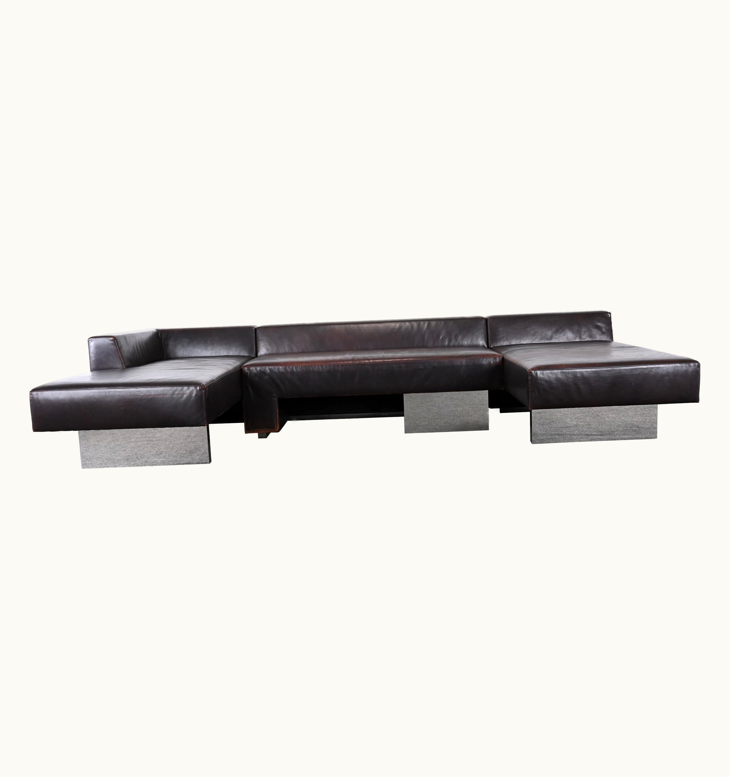 Vladimir Kagan Vladimir Kagan Sectional Sofa By Vladimir Kagan For Gucci, 1990s