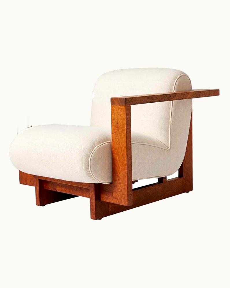 Vladimir Kagan Vladimir Kagan Child's Cubist Chair Angela Jolie And Brad Pitt, Walnut, USA