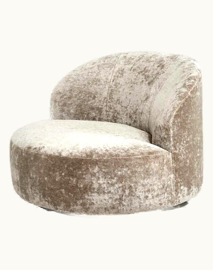 Vladimir Kagan Swivel Lounge Chair, Preview 1990