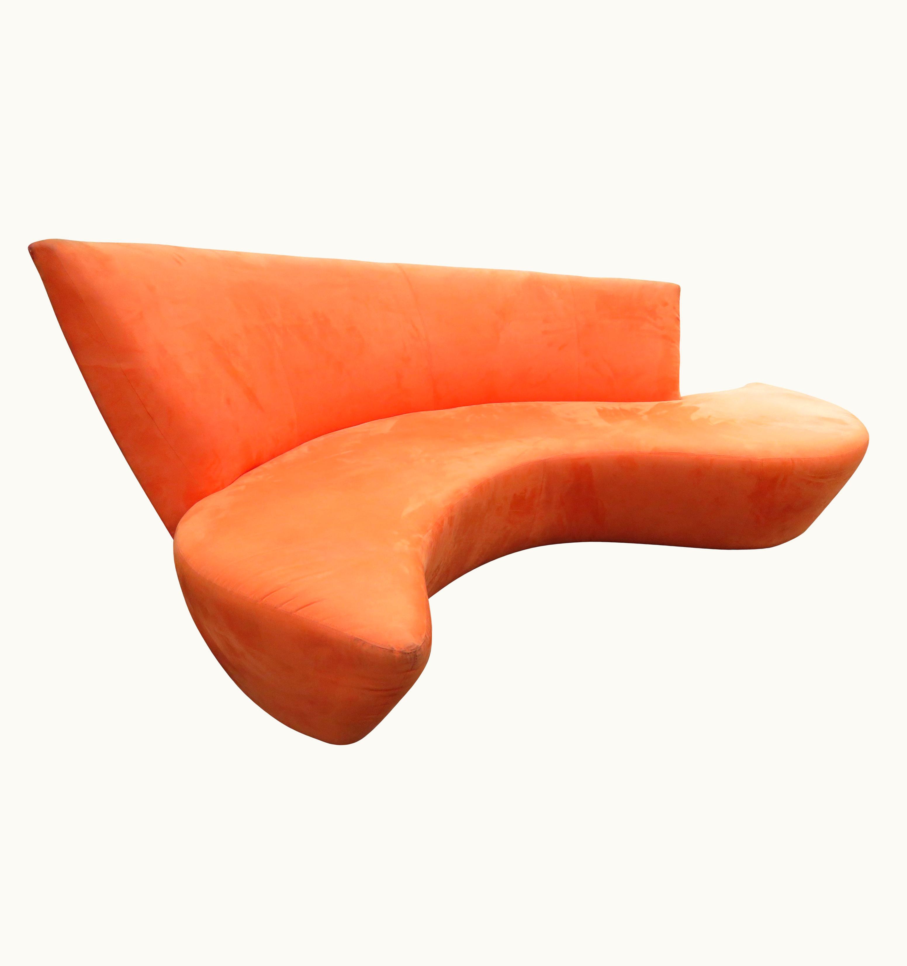 Vladimir Kagan Fabulous Sculptural Modern Vladimir Kagan Bilbao Sofa Mid-Century