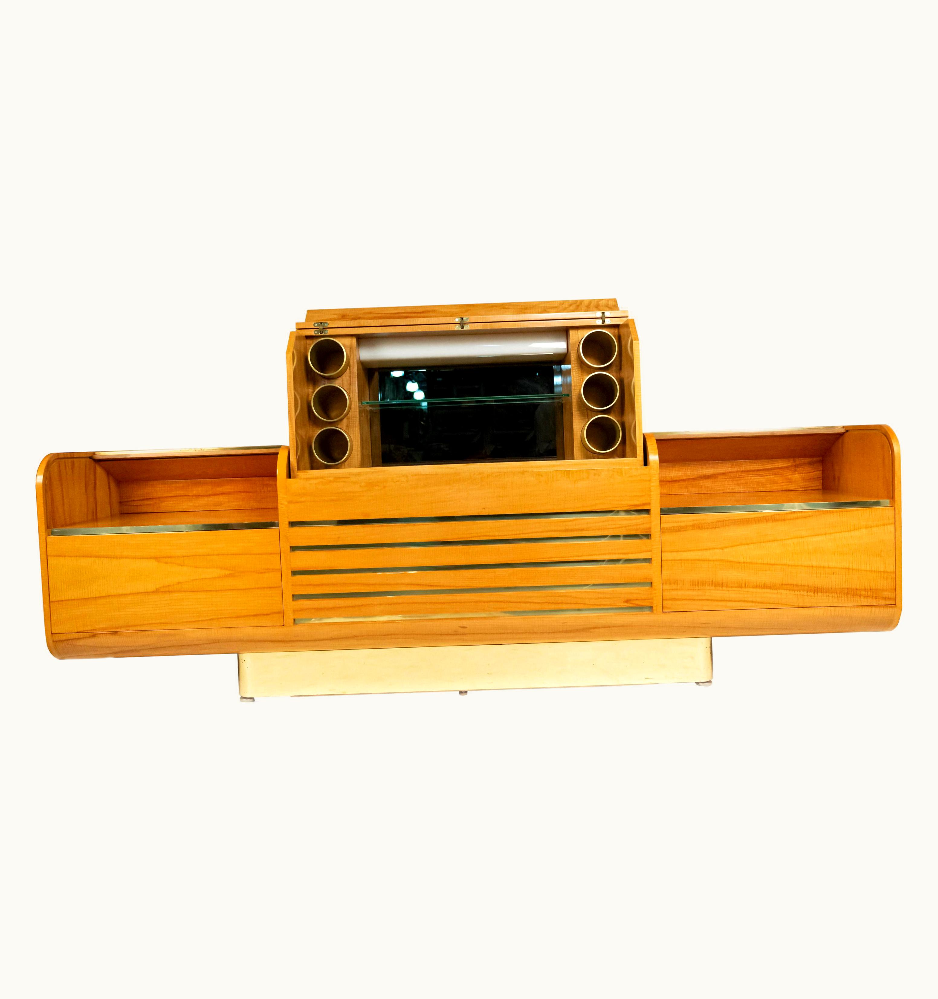 Vladimir Kagan Vladimir Kagan Mid-Century Custom Vladimir Kagan Sideboard For JFK TWA Saarinen Terminal