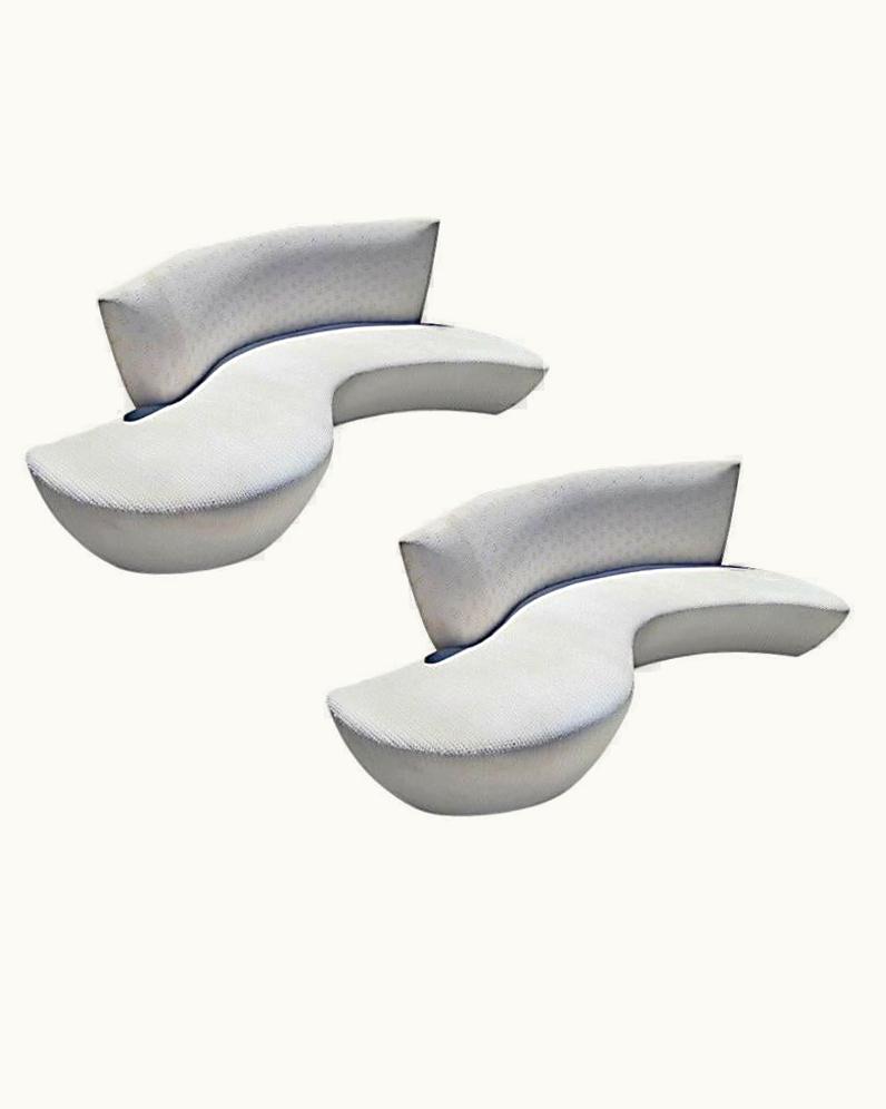 Vladimir Kagan Vladimir Kagan Gorgeous Pair Of Vladimir Kagan Bilbao Sofas Mid-Century Modern Preview