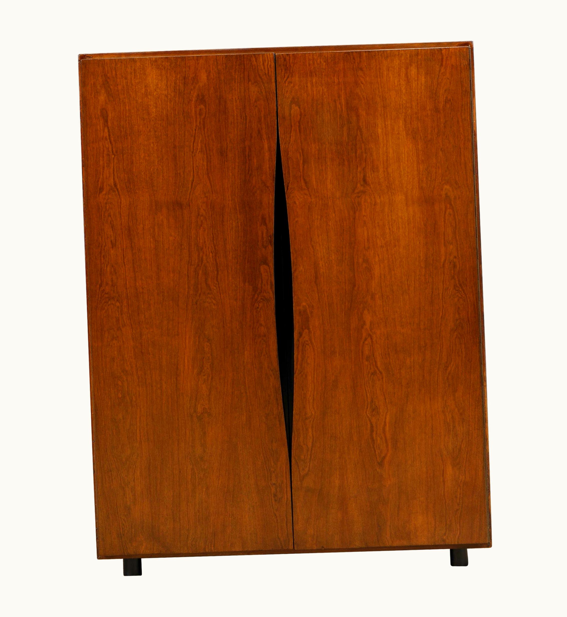 Vladimir Kagan Vladimir Kagan For Grosfeld House Accessory Armoire Cabinet, 1950s, Signed