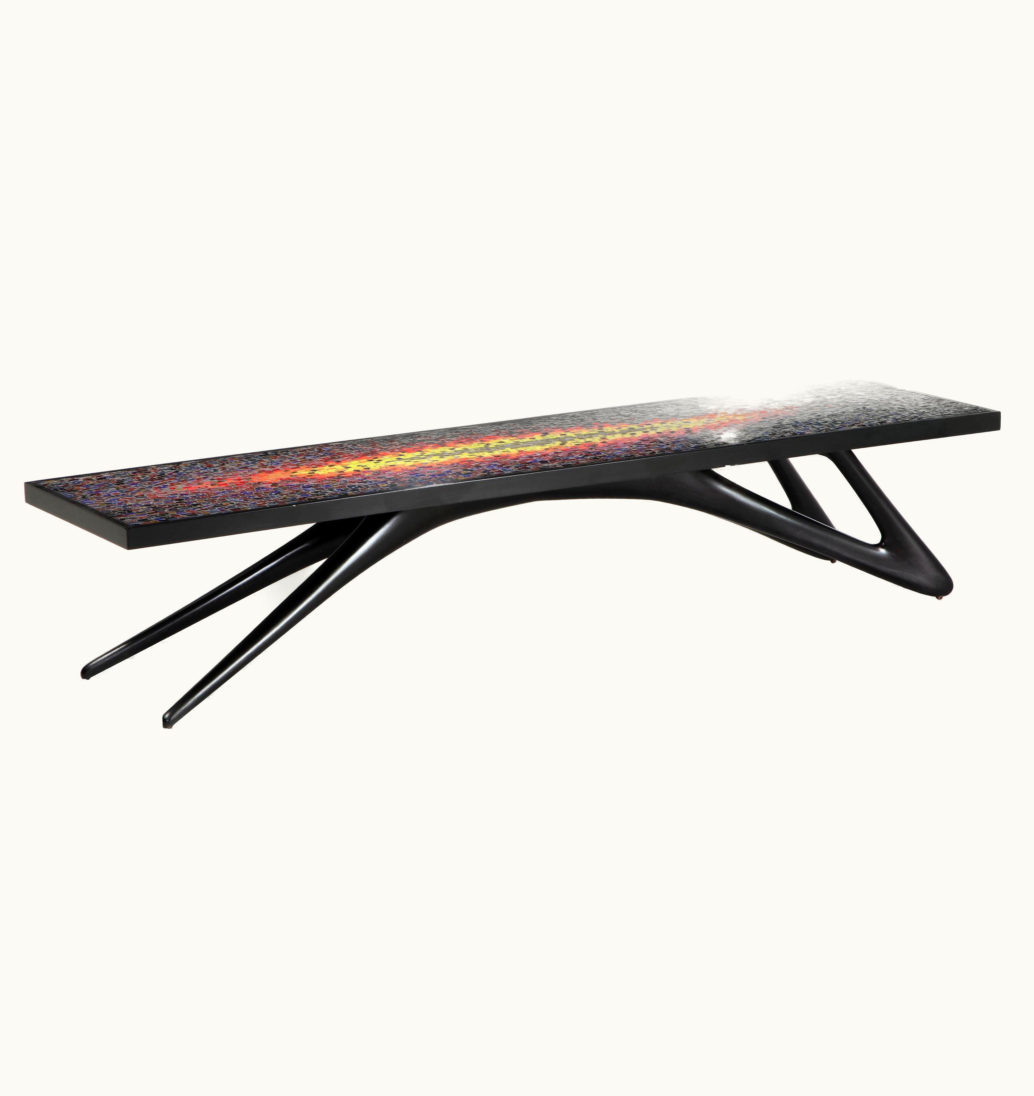 Vladimir Kagan Vladimir Kagan Rectangular Mosaic Table W/ Mosaic Top Offered By Vladimir Kagan Design Group