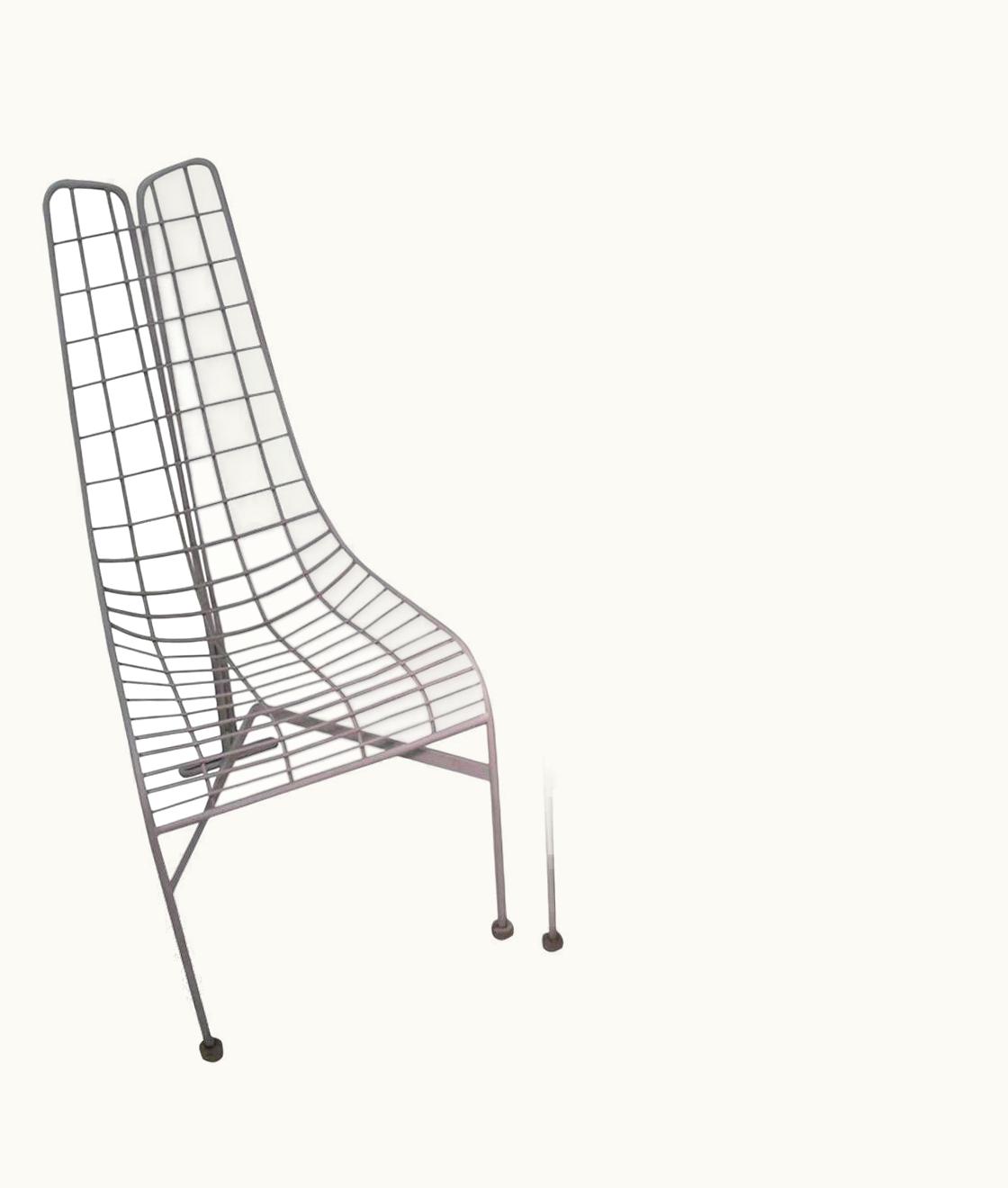 Vladimir Kagan Vladimir Kagan Pair Of Vladimir Kagan Mid-Century Modern Capricorn Dining Chairs With Original