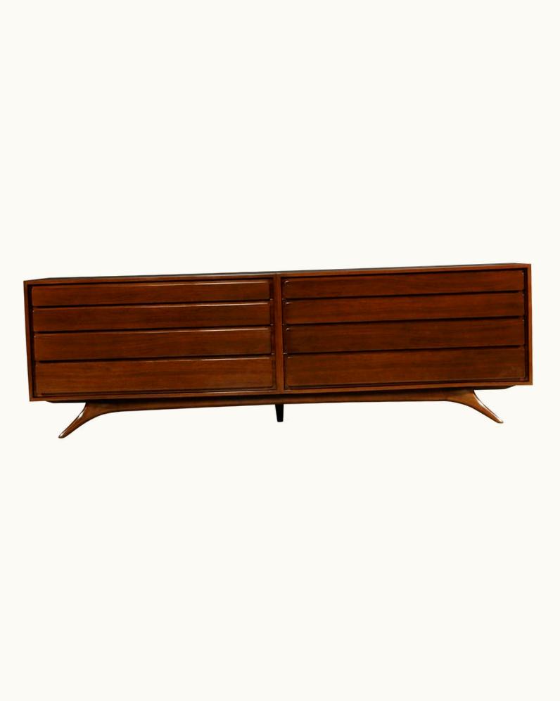 Vladimir Kagan Vladimir Kagan Important Double Dresser By Vladimir Kagan For Kagan-Dreyfuss, 1950s, Signed