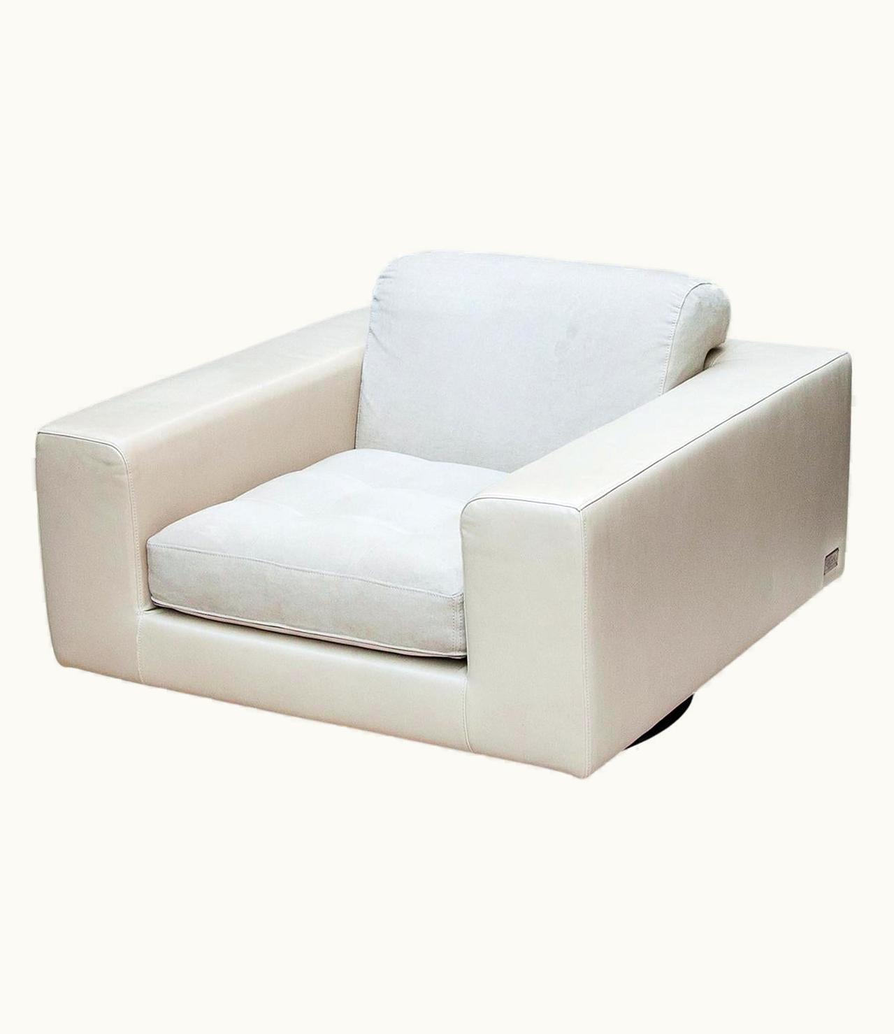 Vladimir Kagan Vladimir Kagan Swivel Cube Lounge Chair, 1969