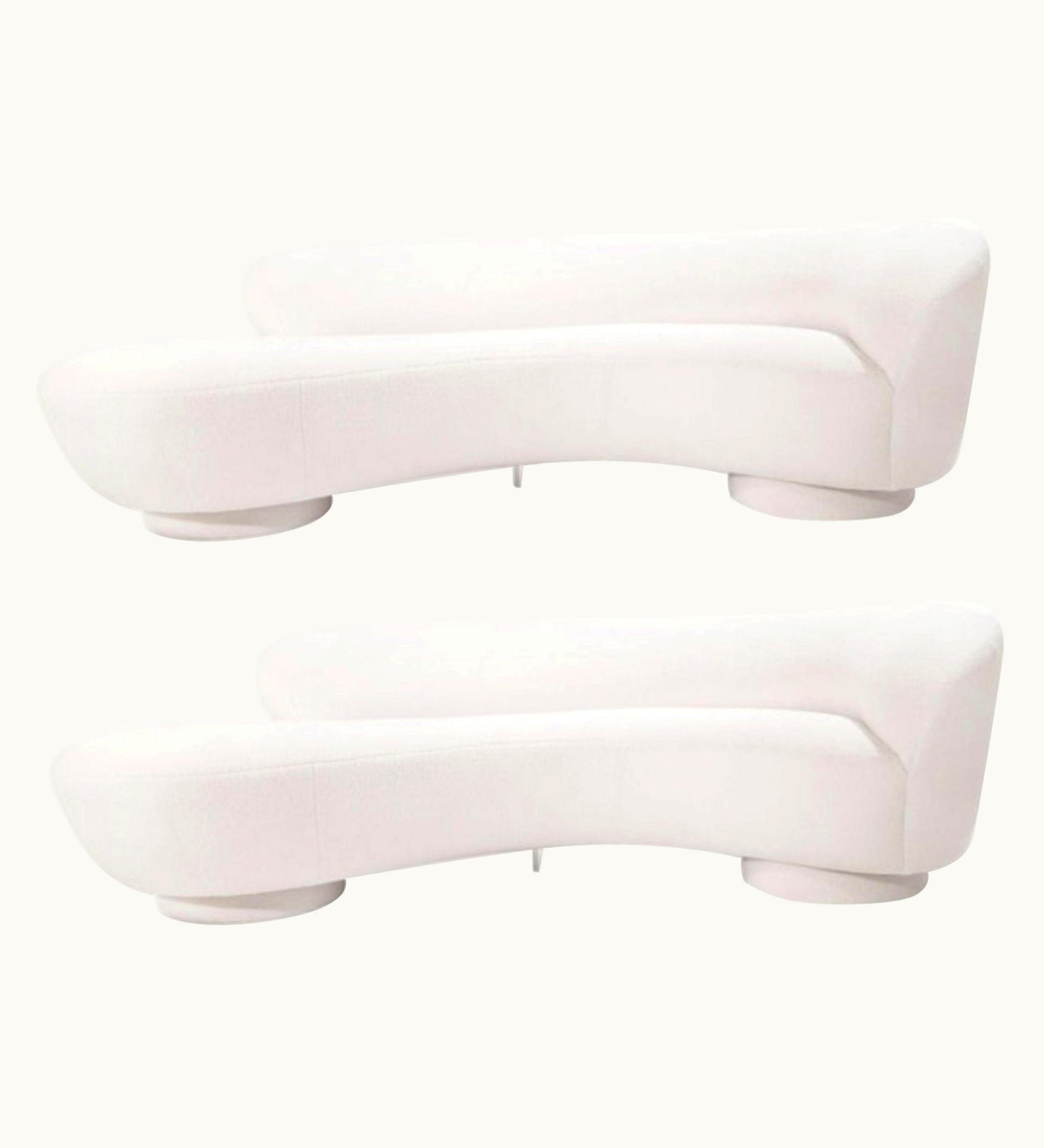 Vladimir Kagan Vladimir Kagan Set Of Serpentine Sofas By Vladimir Kagan For Directional, C. 1970s