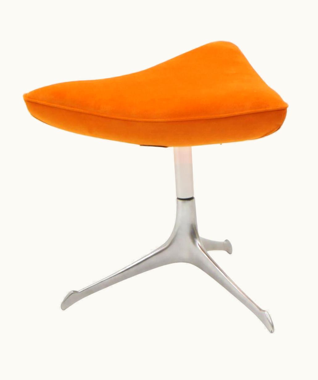 Vladimir Kagan Vladimir Kagan Triangular Stool Or Ottoman For The Kagan New York Collection